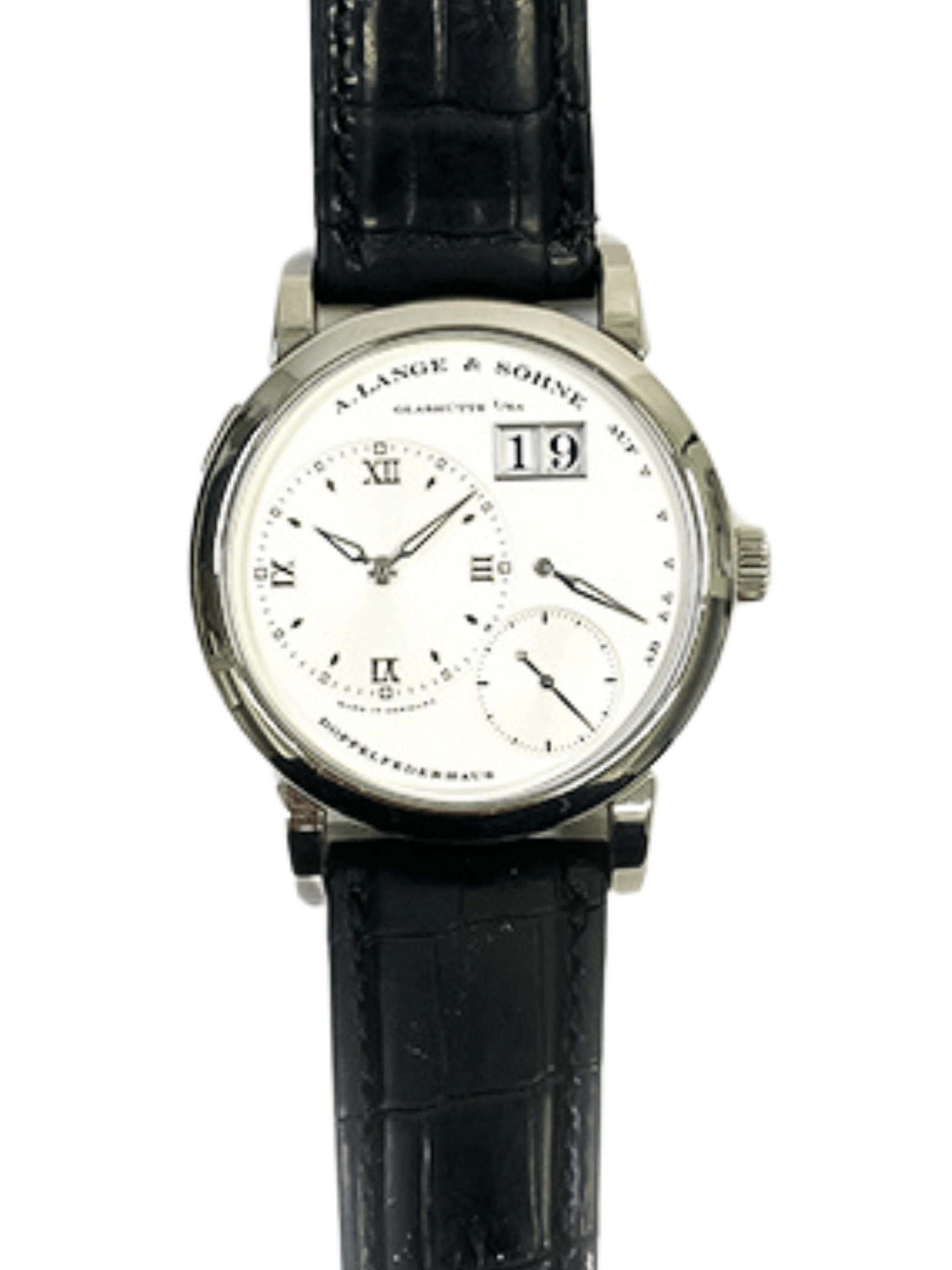 A. Lange & Söhne Lange 1 Time Zone Silver Dial 101.039 Bracelet