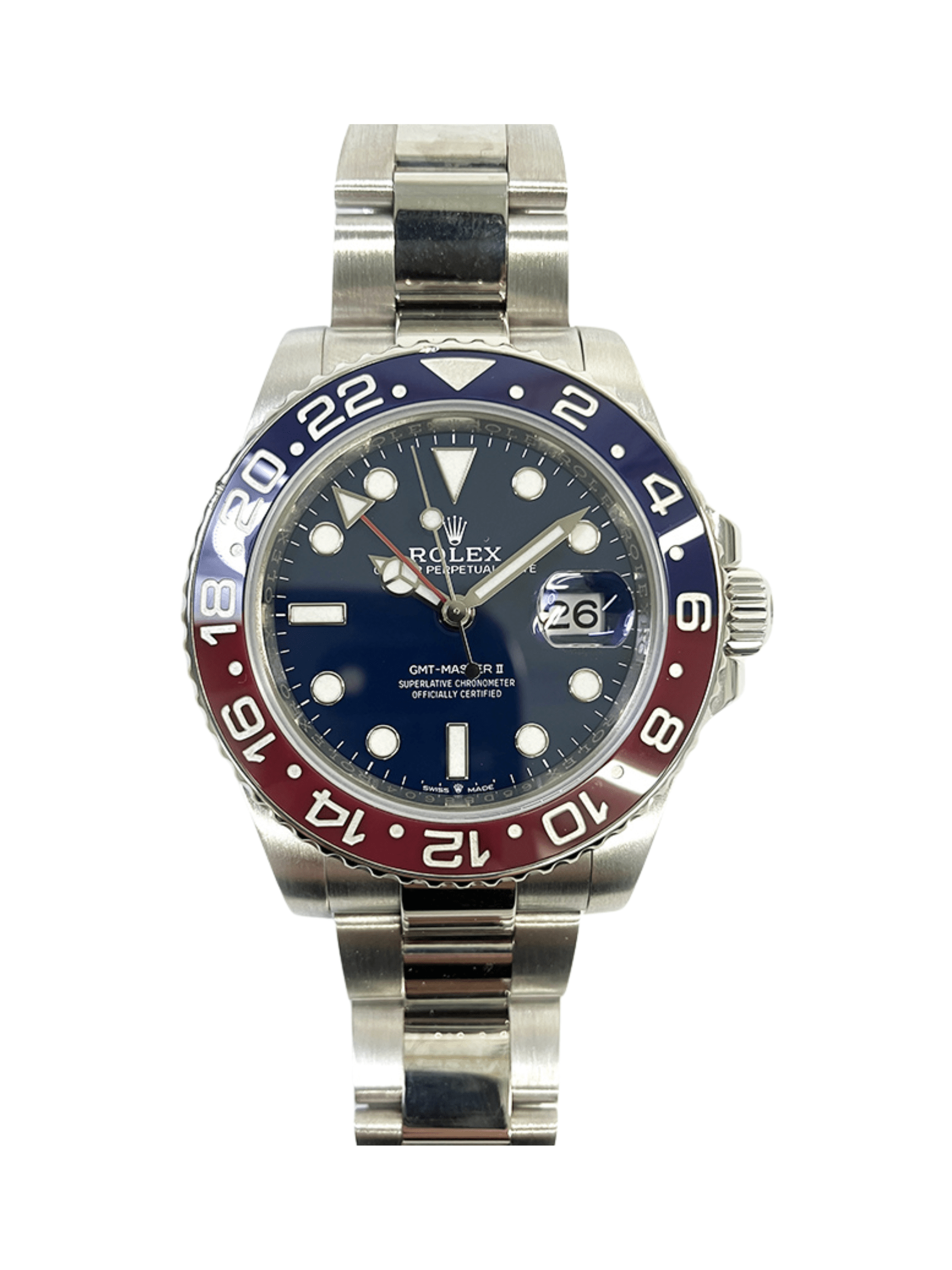 Rolex GMT-Master II Steel Blue Dial 126719BLRO Bracelet