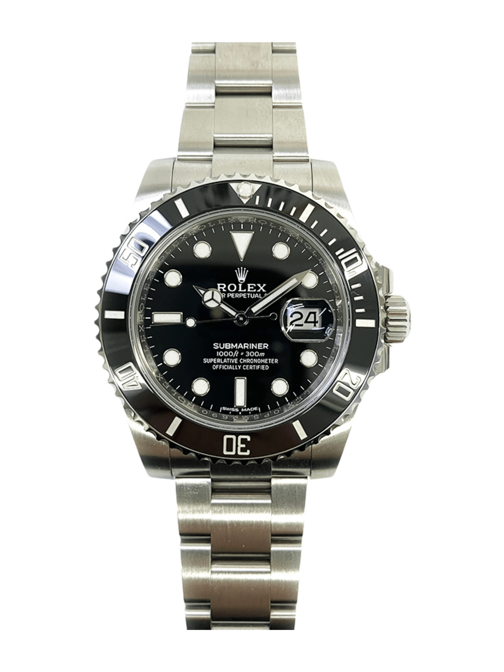 Rolex Submariner Date Stainless Steel Black Dial 116610LN Bracelet