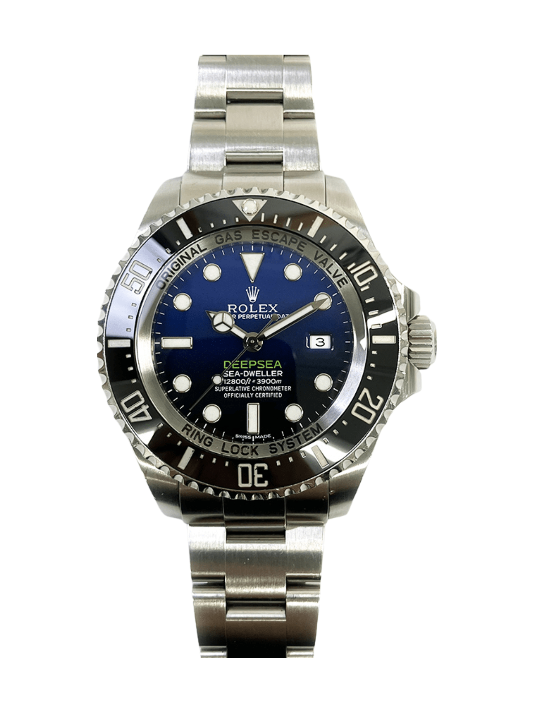 Rolex Sea-Dweller Deepsea Steel D-Blue Dial 116660 Bracelet