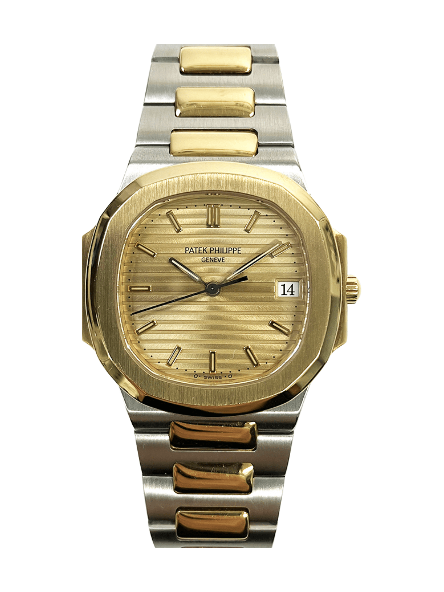 Patek Philippe Nautilus Gold Champagne Dial 3900/1JA Bracelet