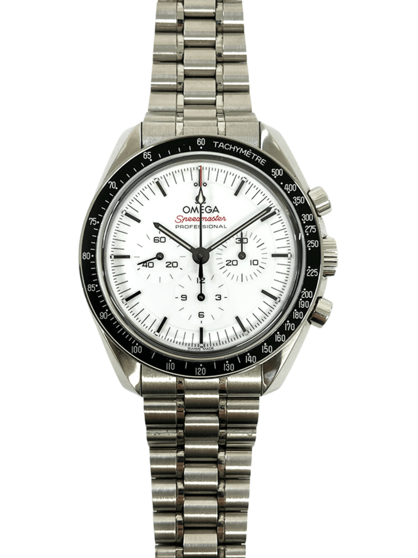 Omega Speedmaster Professional White Dial 310.30.42.50.04.001 Bracelet