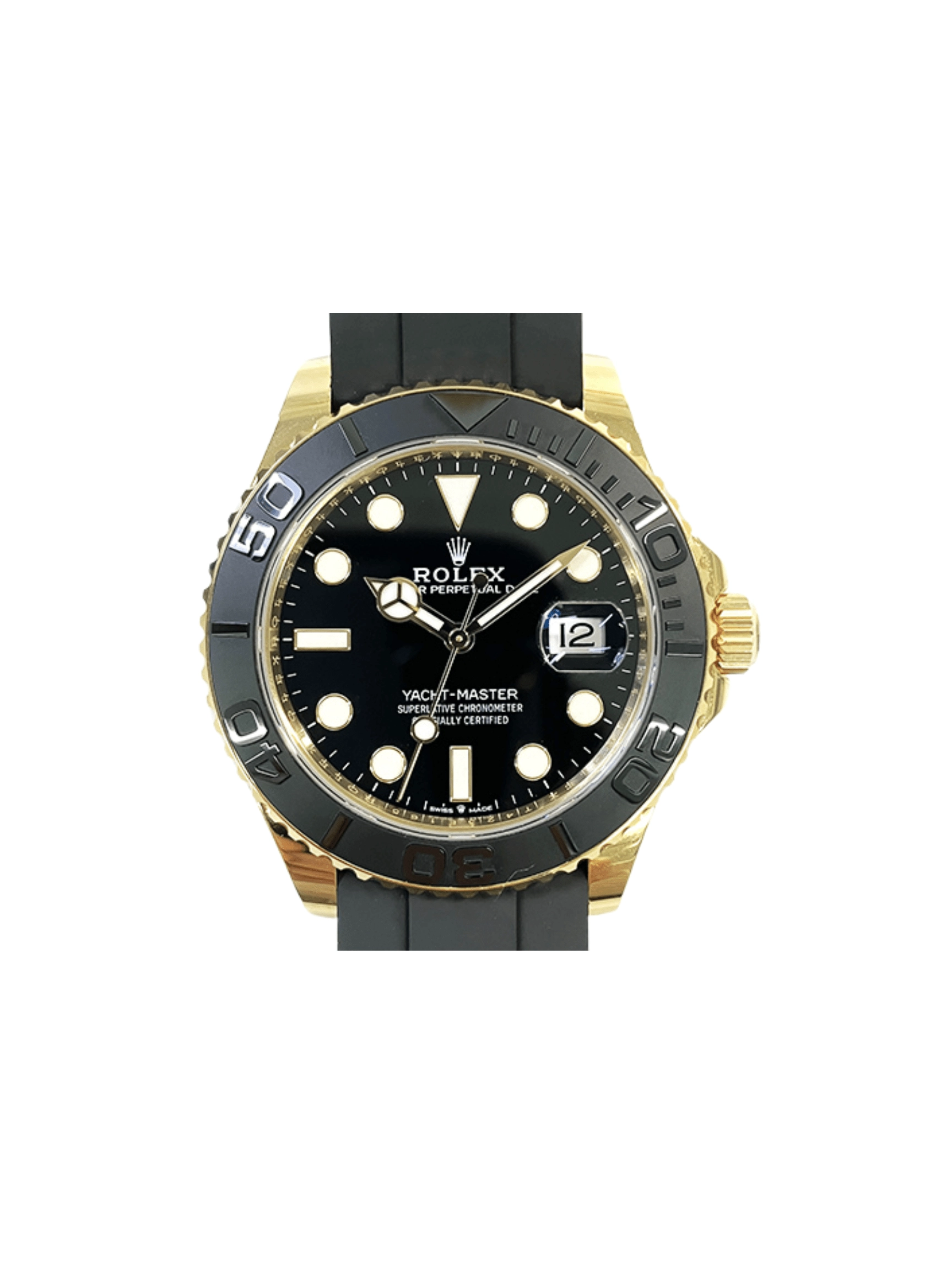 Rolex Yacht-master 42 Yellow Gold Black Dial 226658