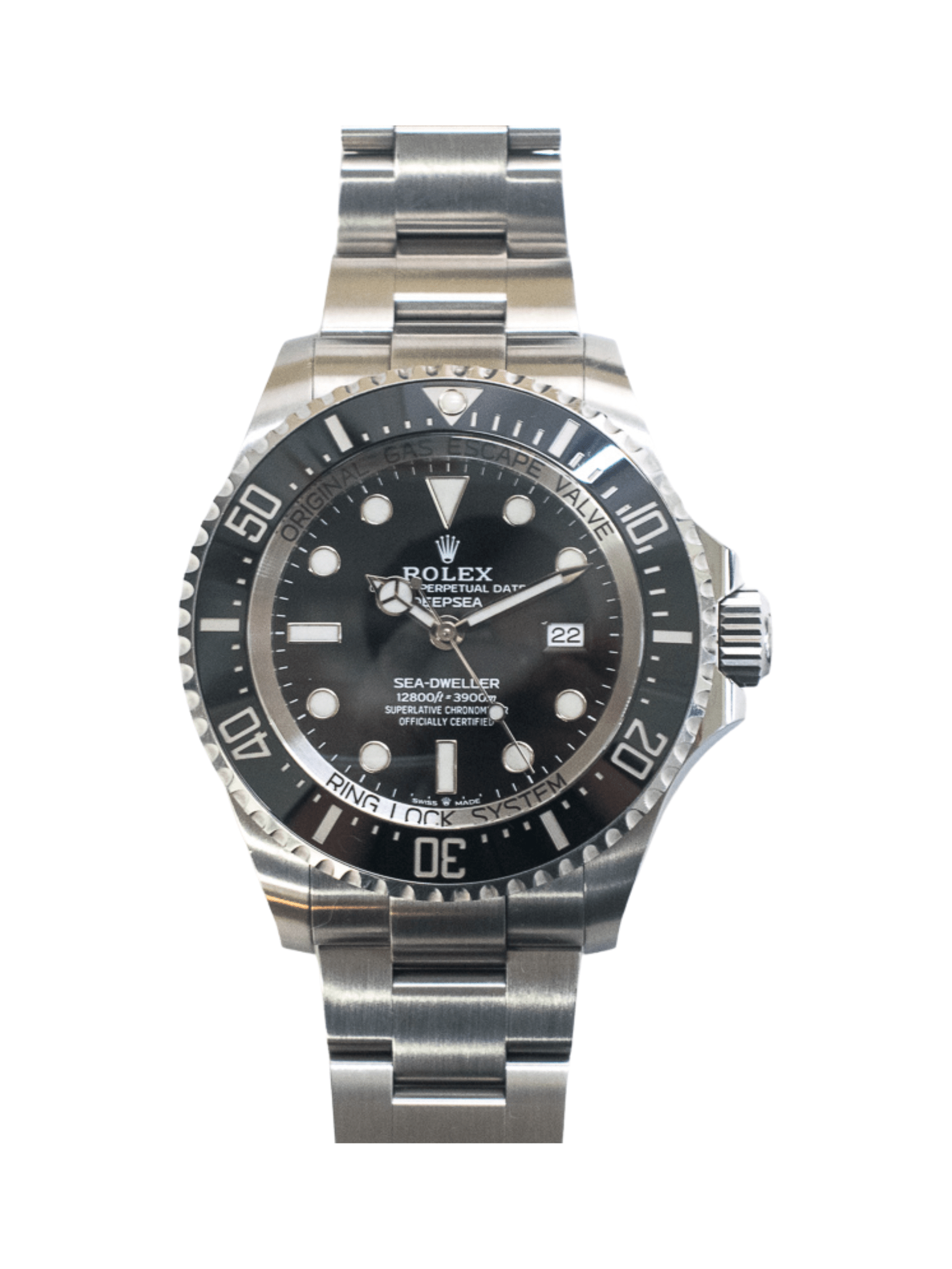 Rolex Sea-Dweller Deepsea Steel Black Dial 126660 Bracelet