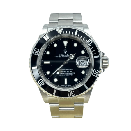 Rolex Submariner Date Stainless Steel Black 16610