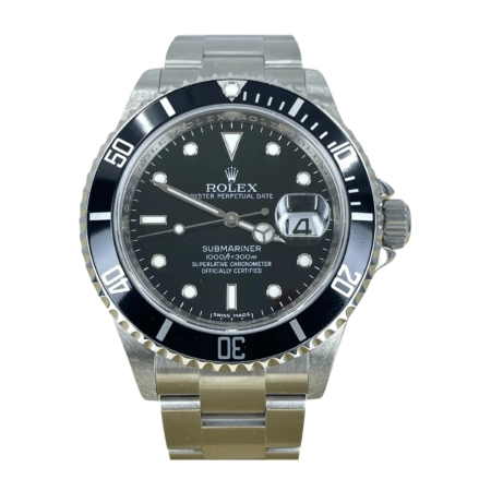 Rolex Submariner Date Stainless Steel Black 16610