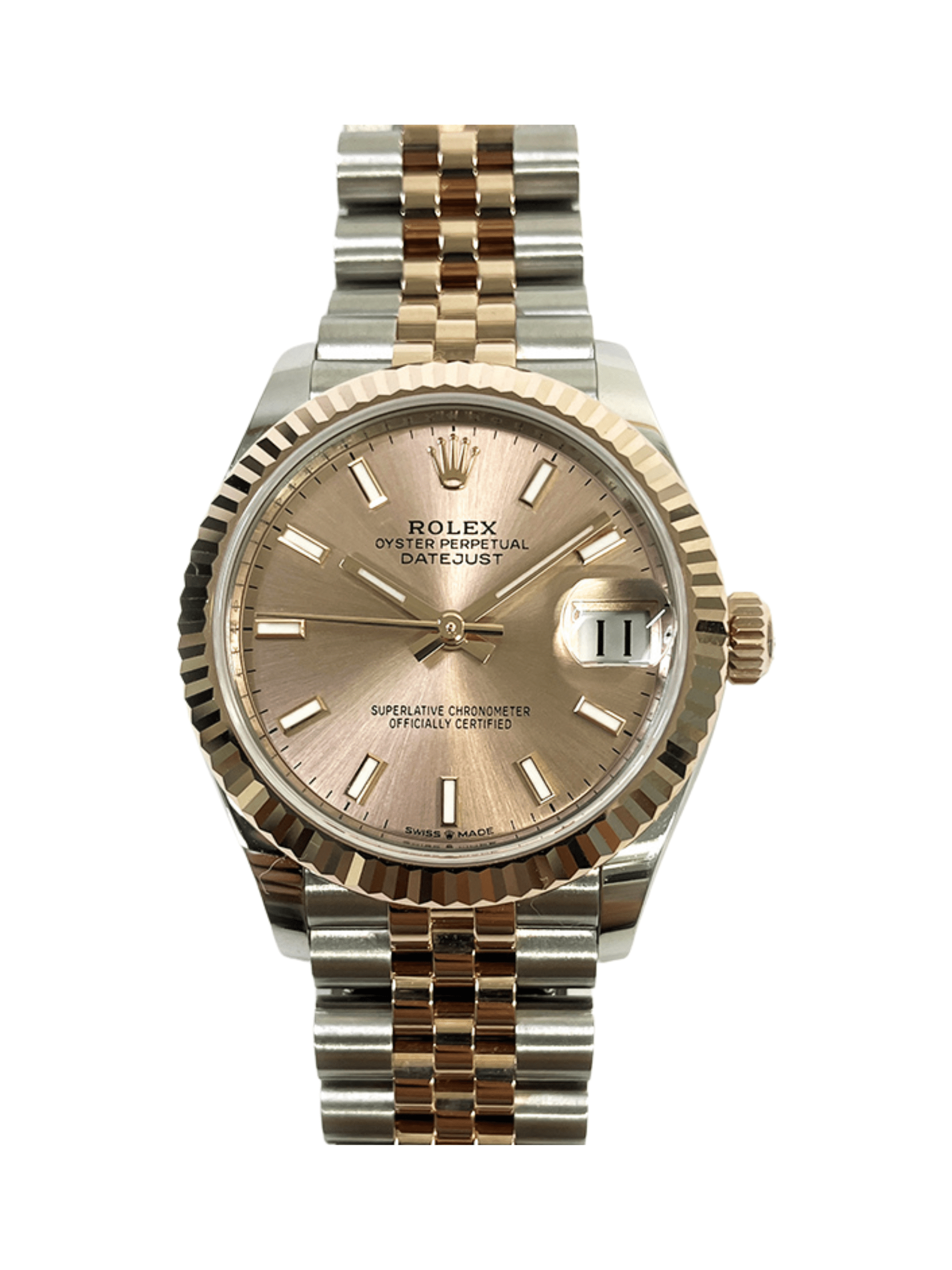 Rolex Datejust 31 Stainless Steel Pink Dial 278271 Bracelet