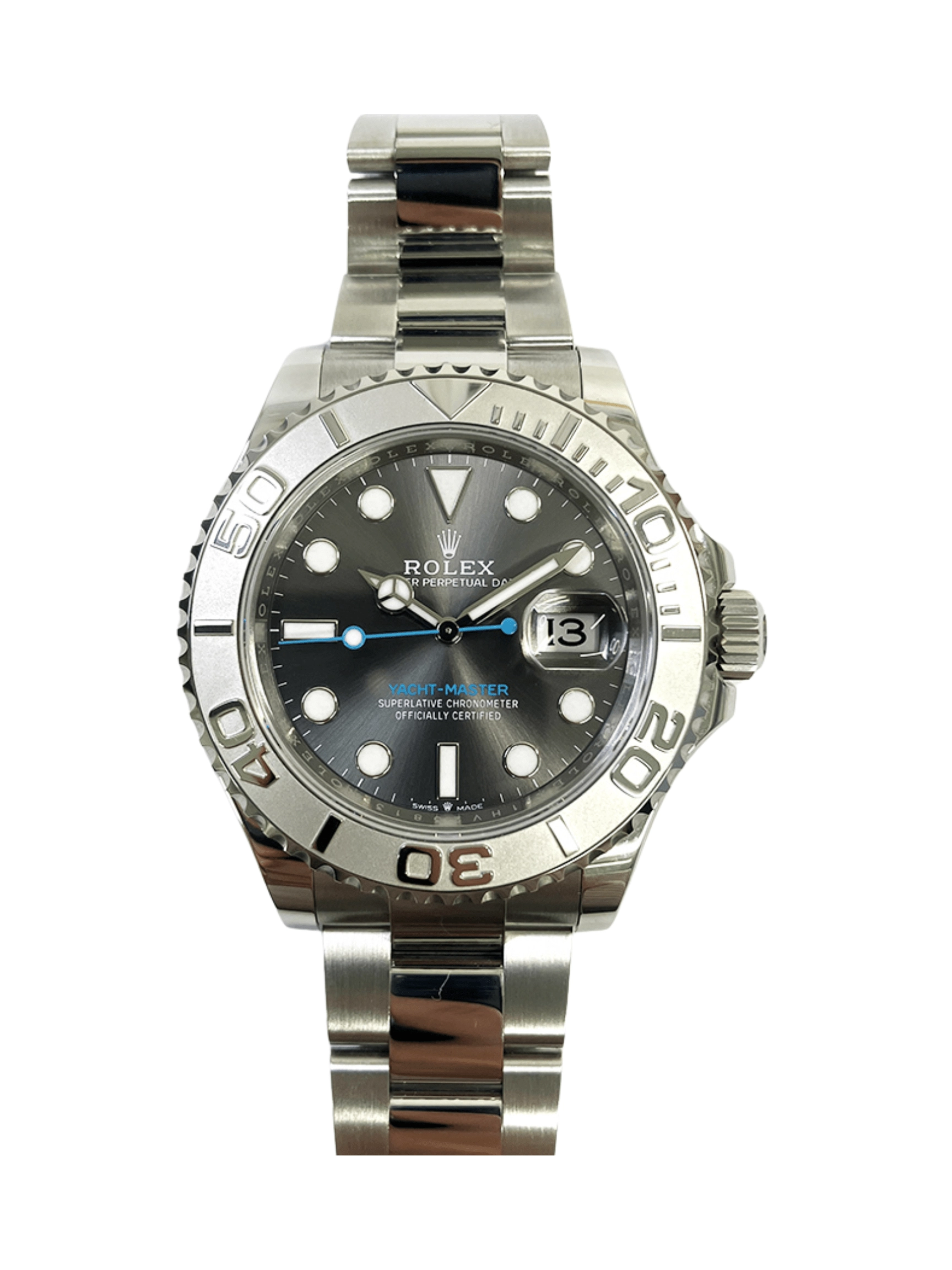Rolex Yacht-Master 40 Stainless Steel Slate Dial 126622 Bracelet