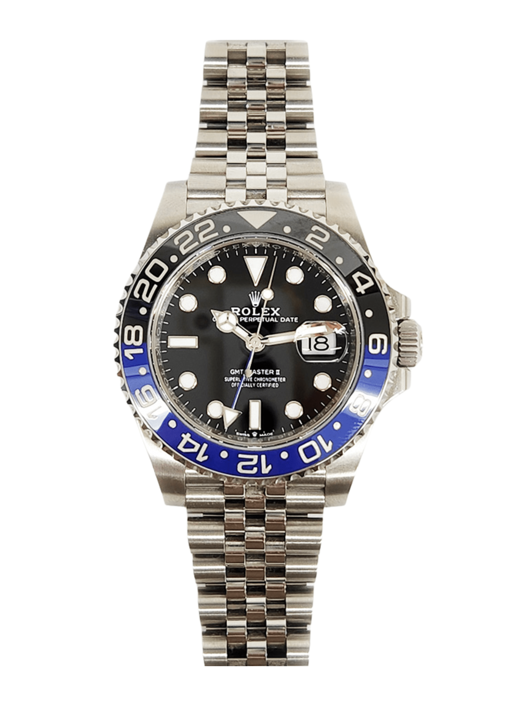 Rolex GMT-Master II “Batman” Black Dial 116710BLNR Bracelet
