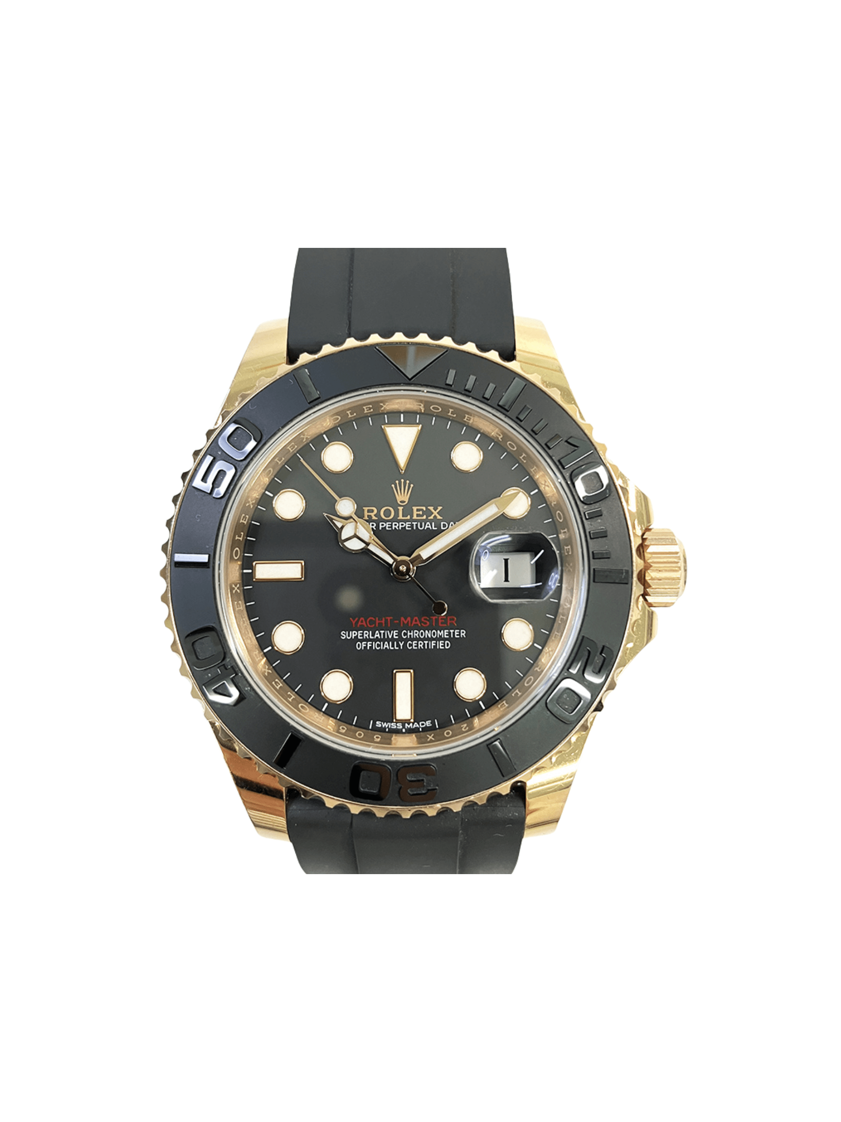 Rolex Yacht-Master 40 Black Dial 116655 Bracelet