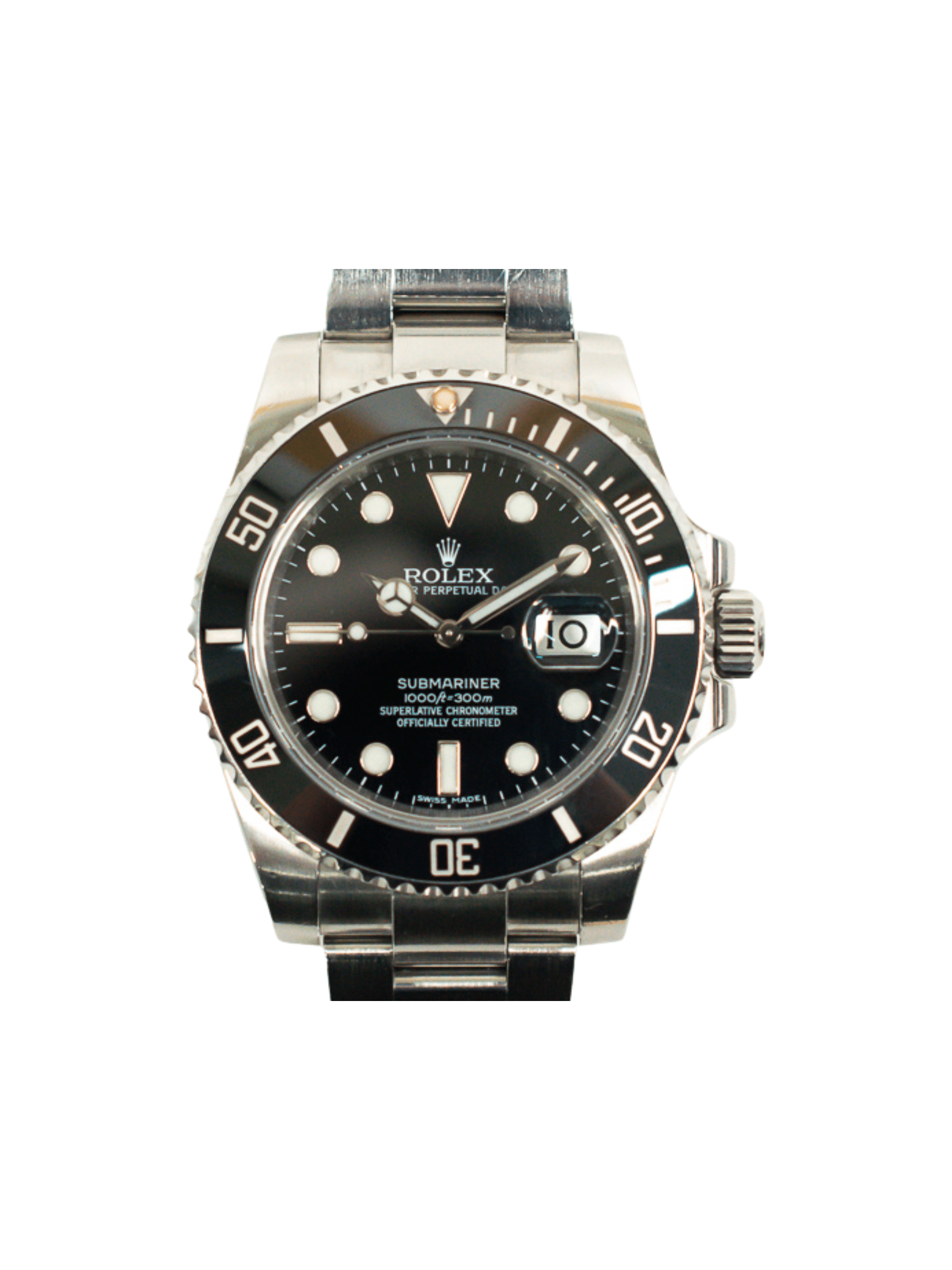 Rolex Submariner Date Black Bezel Steel Black Dial 116610LN