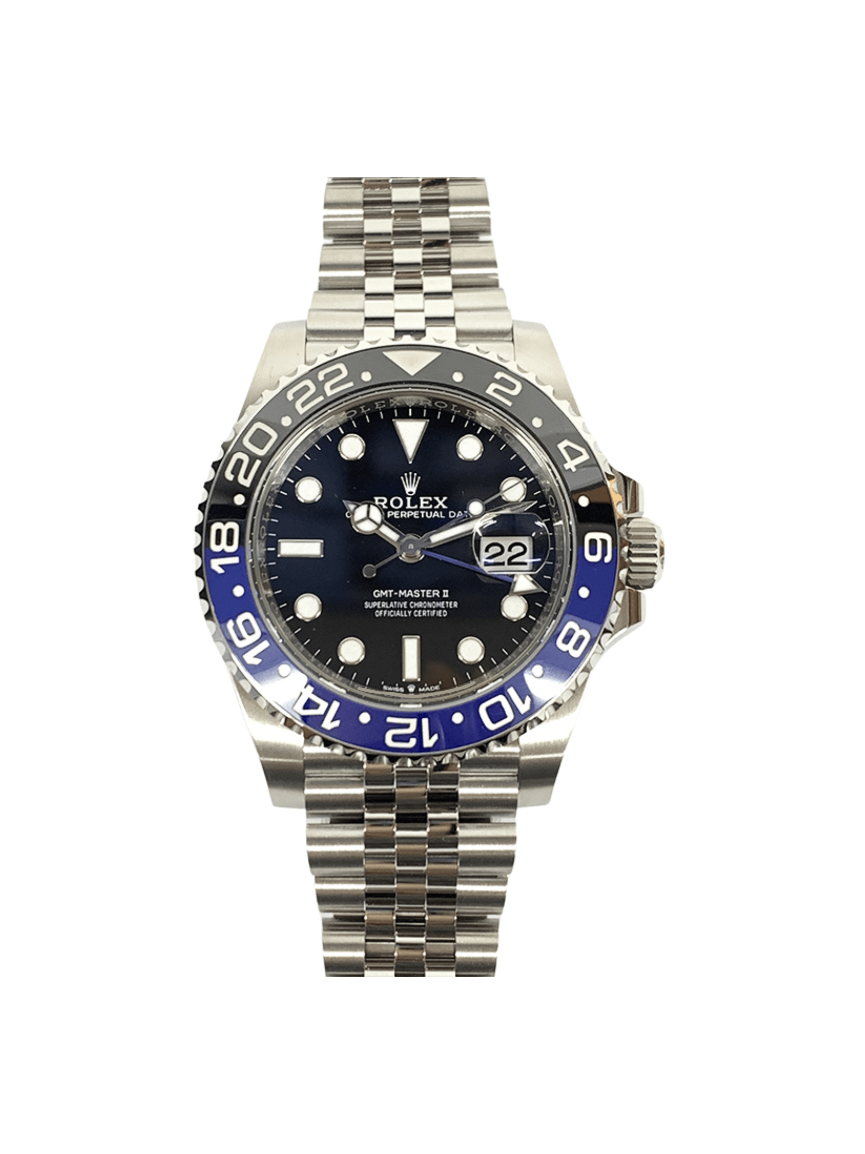 Rolex GMT-Master II "Batman" Black Dial 126710BLNR