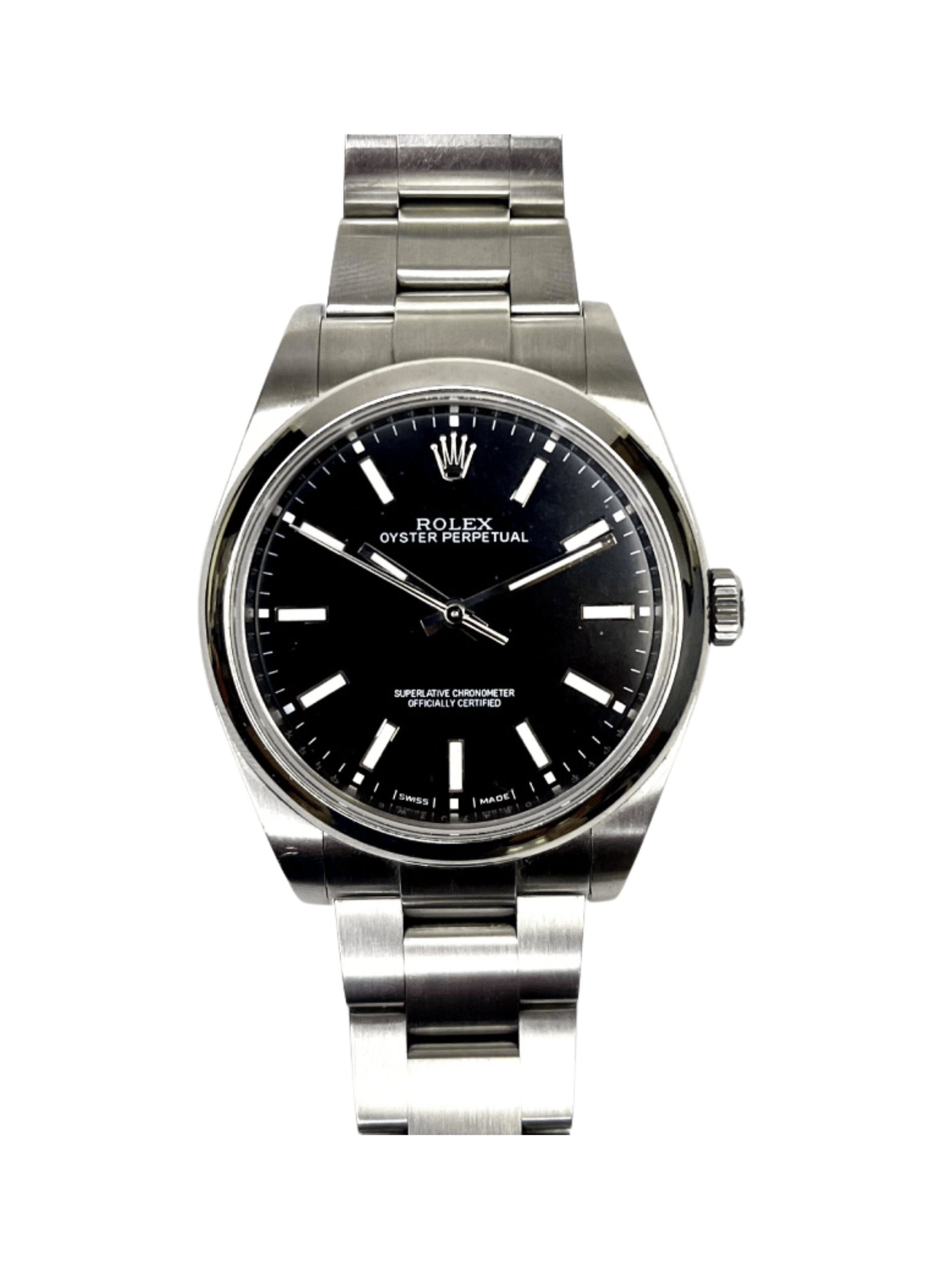 Rolex Oyster Perpetual 39 Black Dial 114300
