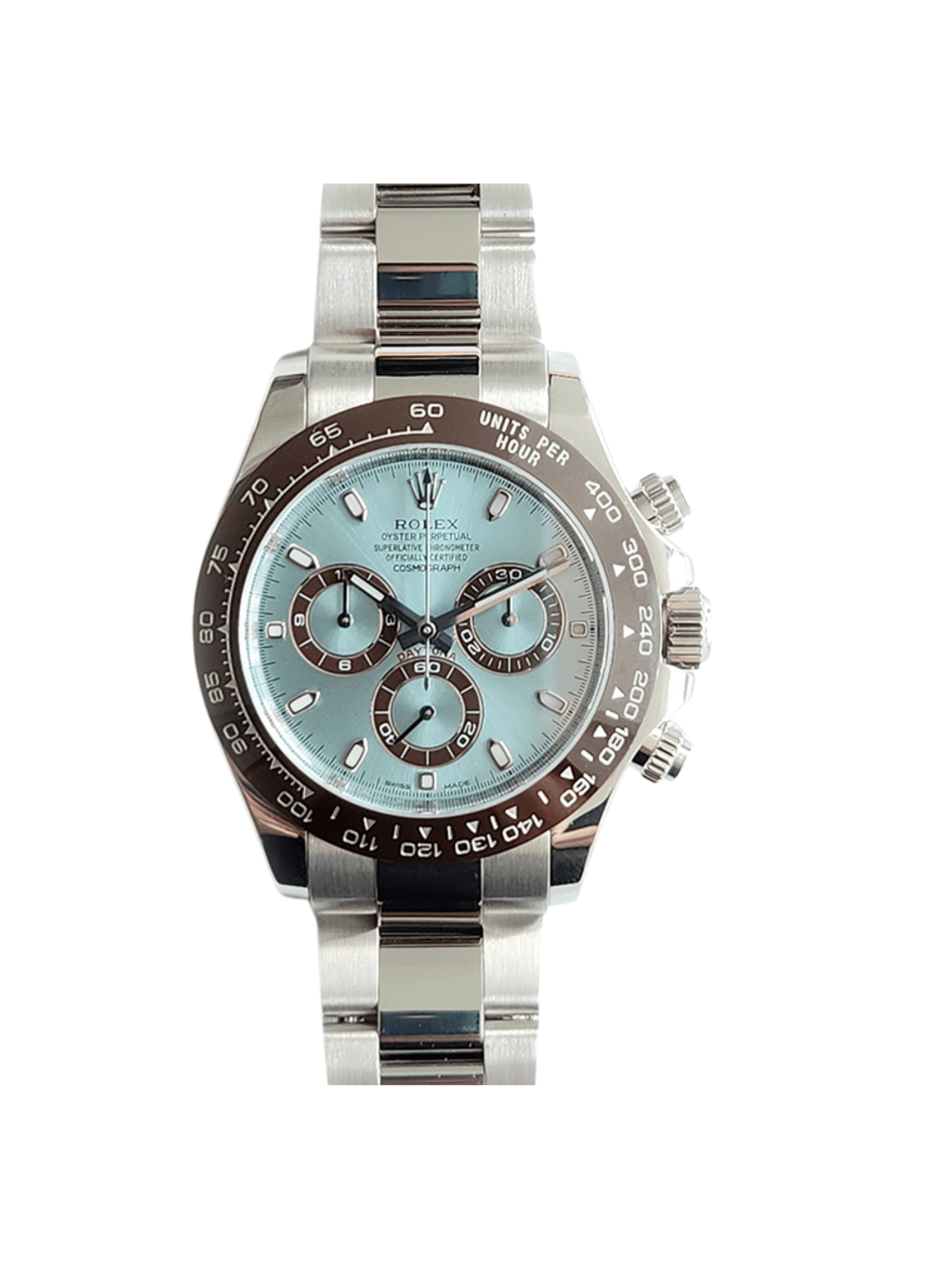Rolex Daytona Platinum Ice Blue Dial 116506
