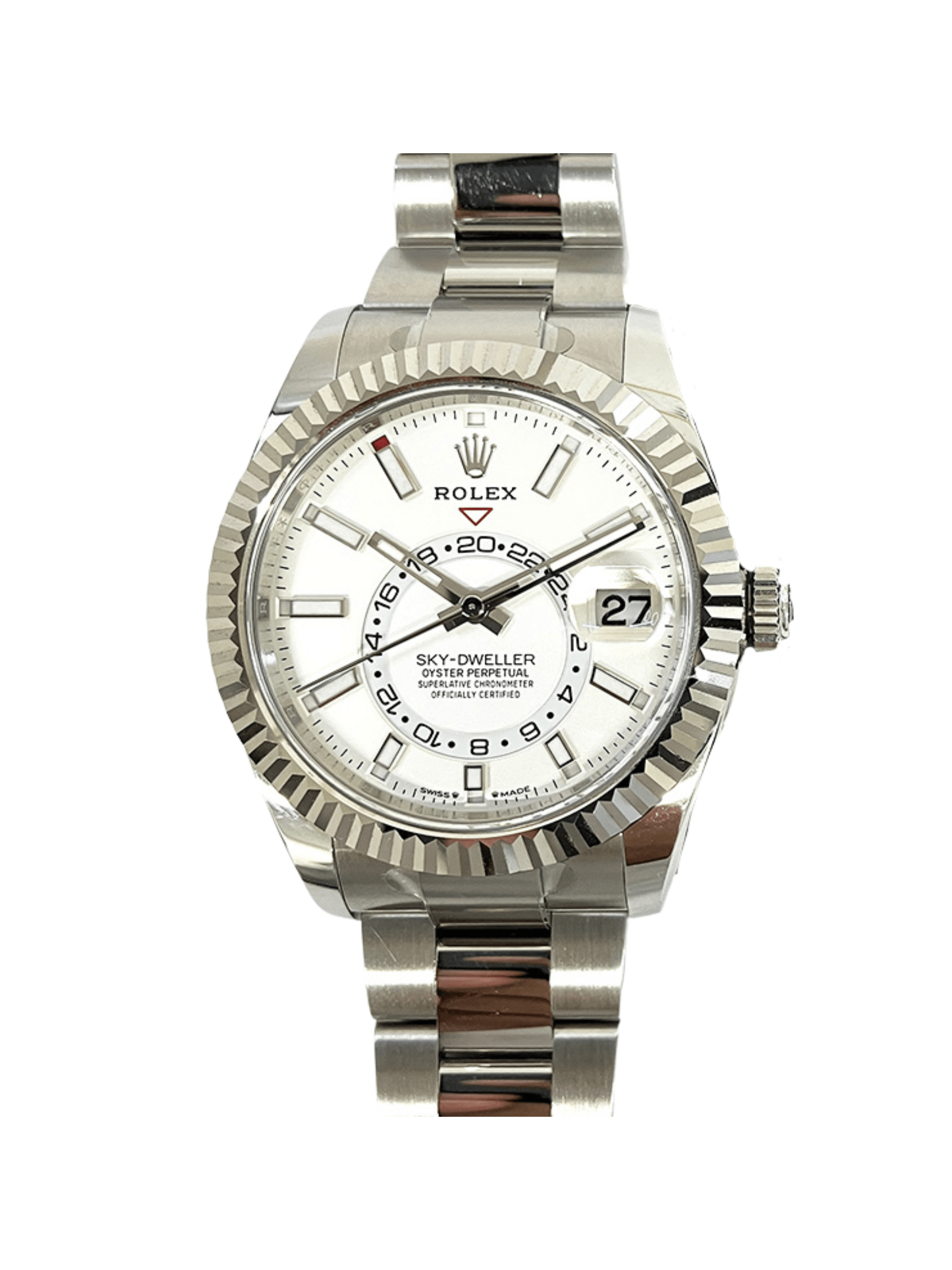 Rolex Sky-Dweller Stainless Steel White Dial 336934