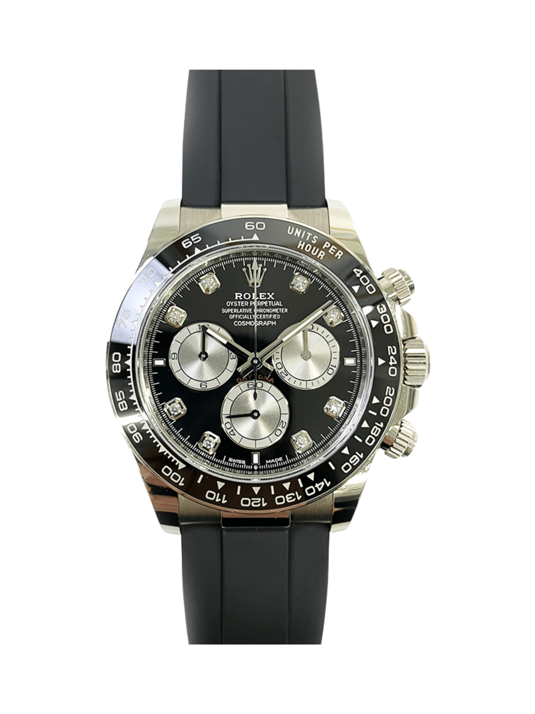 Rolex Daytona Steel Black Diamond Dial 126519LN Bracelet