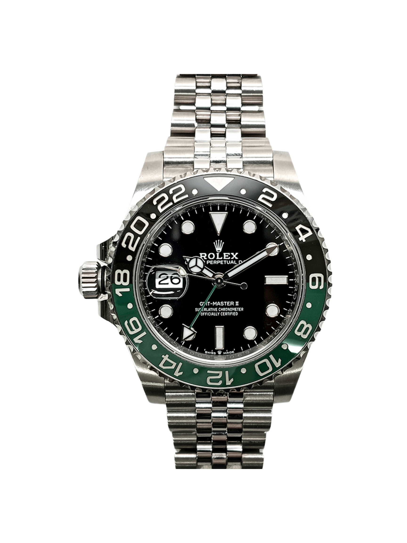 Rolex GMT-Master II Steel Sprite Dial 126720VTNR Bracelet