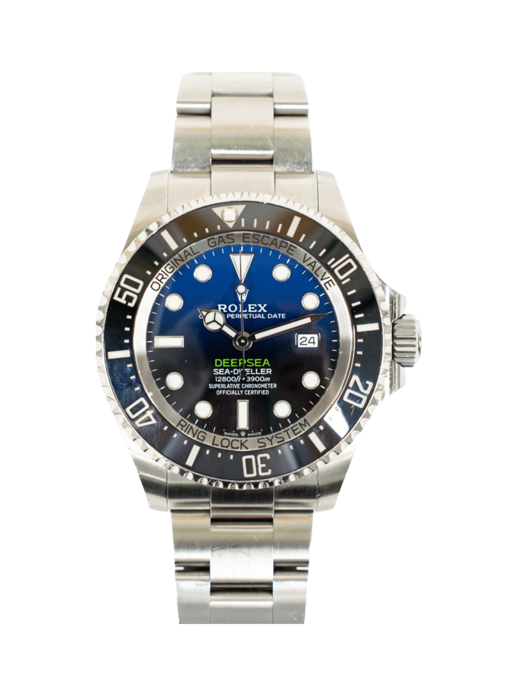 Rolex Sea-Dweller Deepsea Steel D-Blue Dial 126660 Bracelet
