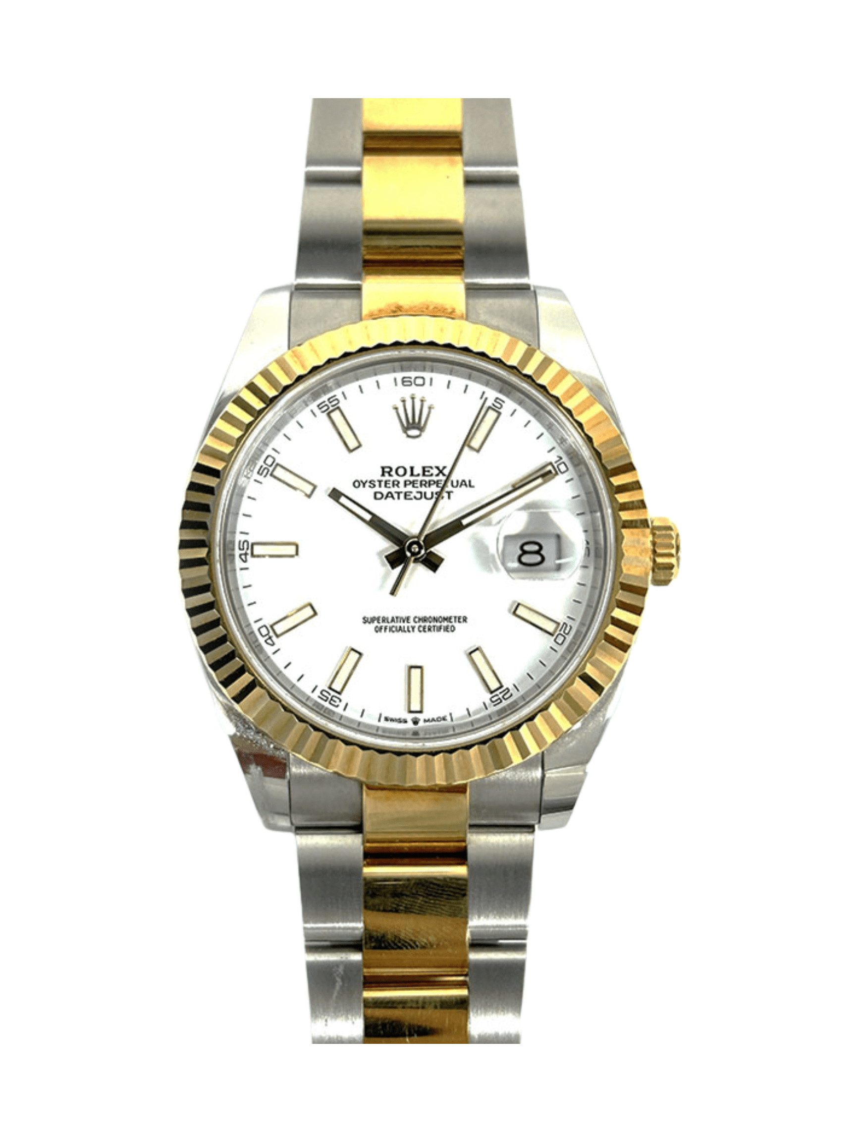 Rolex Datejust 41 Stainless Steel Yellow Gold 126333