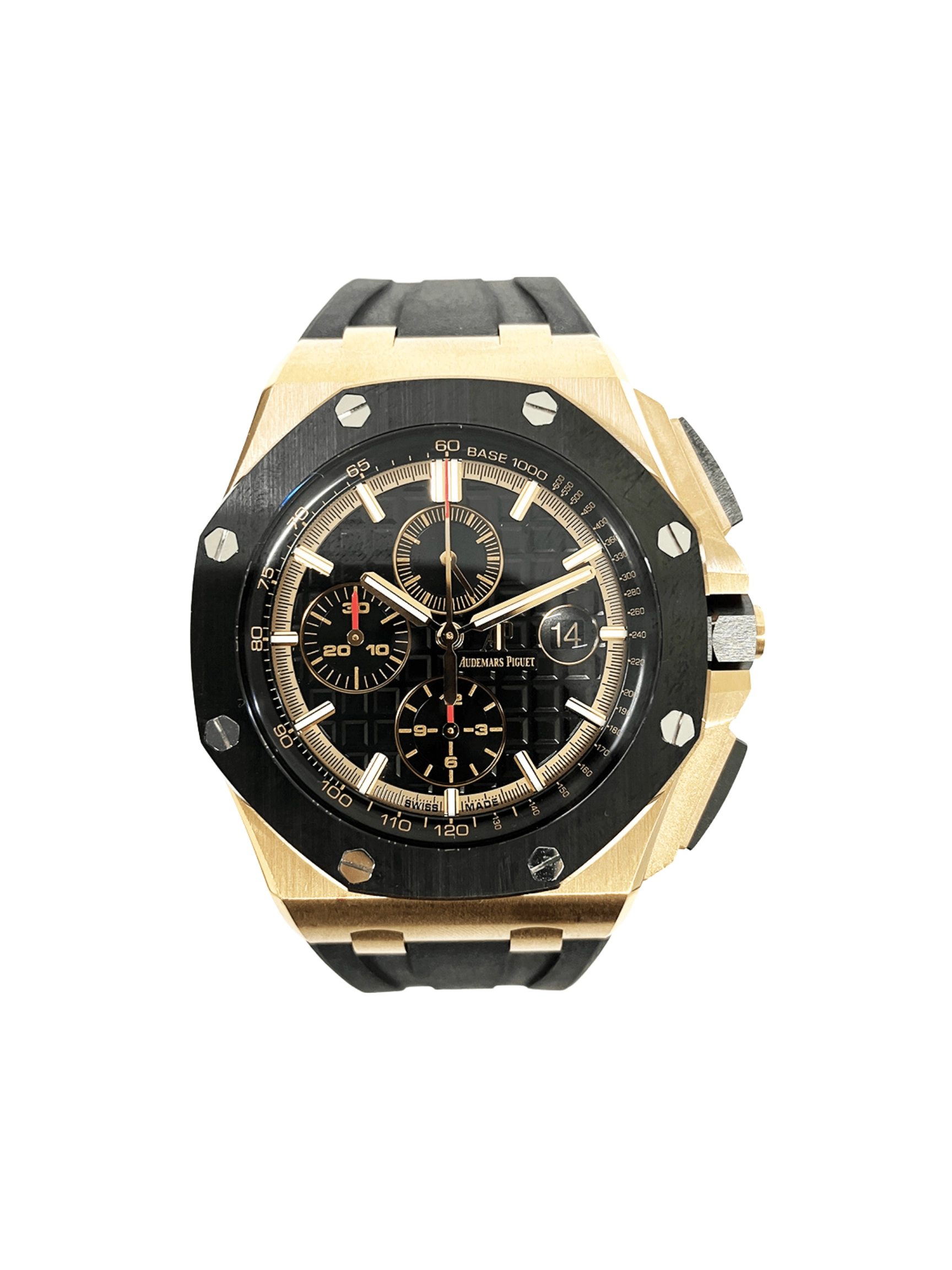 Audemars Piguet Royal Oak Offshore Chronograph Rose Gold Black Dial 26401RO.OO.A002CA.02