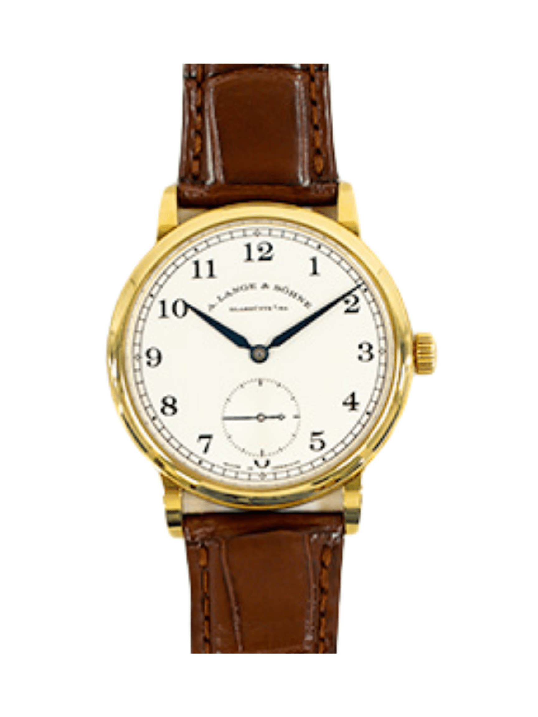 A. Lange & Söhne 1815 Yellow Gold White Arabic Dial 235.021 Bracelet