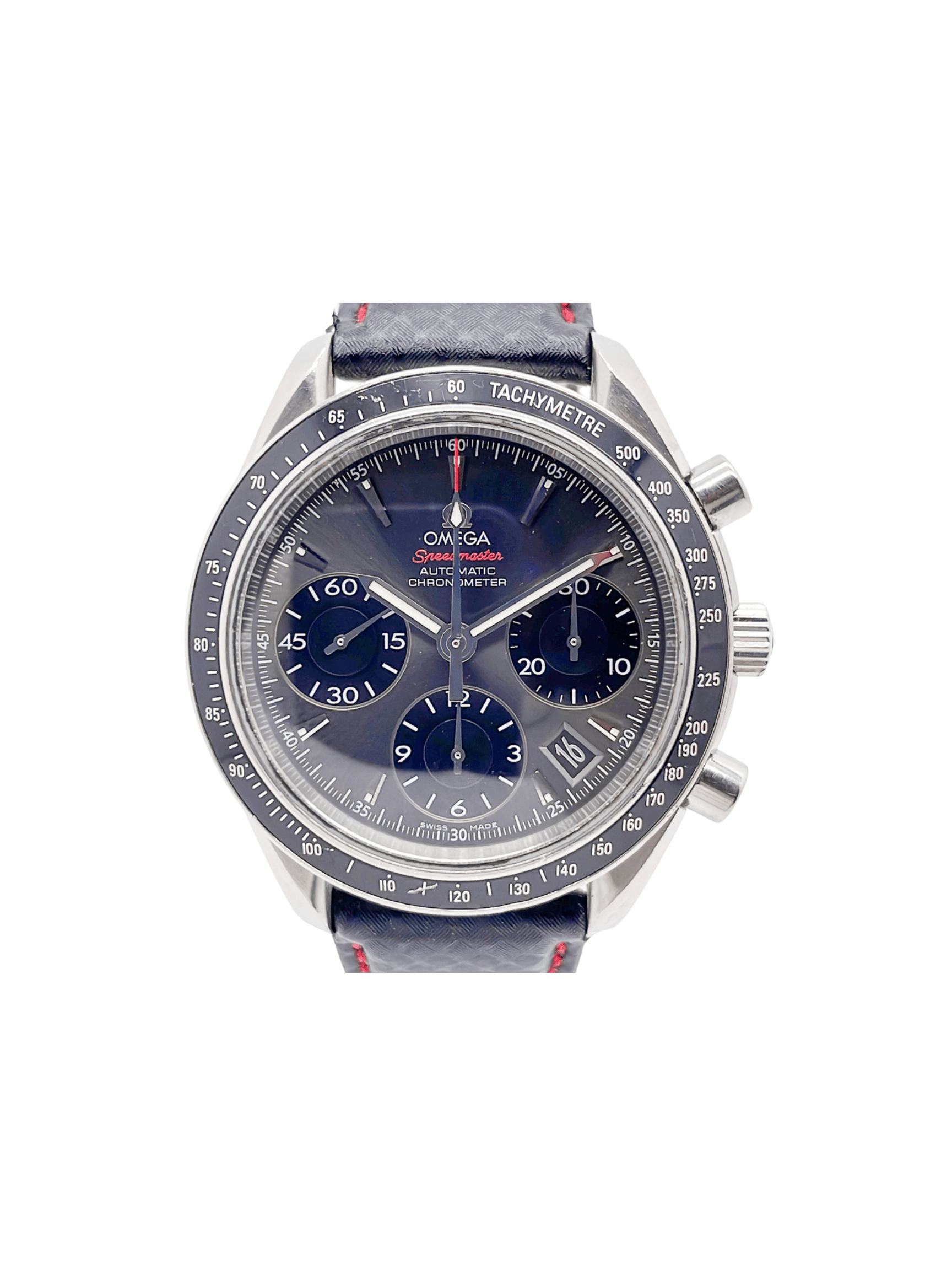 Omega Speedmaster Day-Date Stainless Steel Black Dial 323.32.40.40.06.001