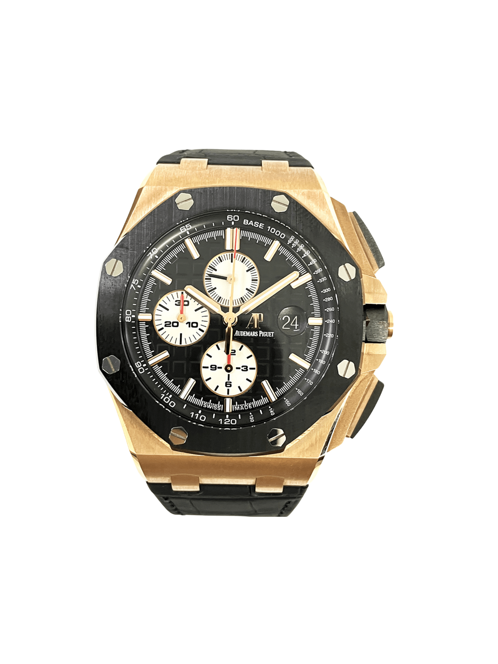 Audemars Piguet Offshore Black Dial 26401RO.OO.A002CA.01 Bracelet