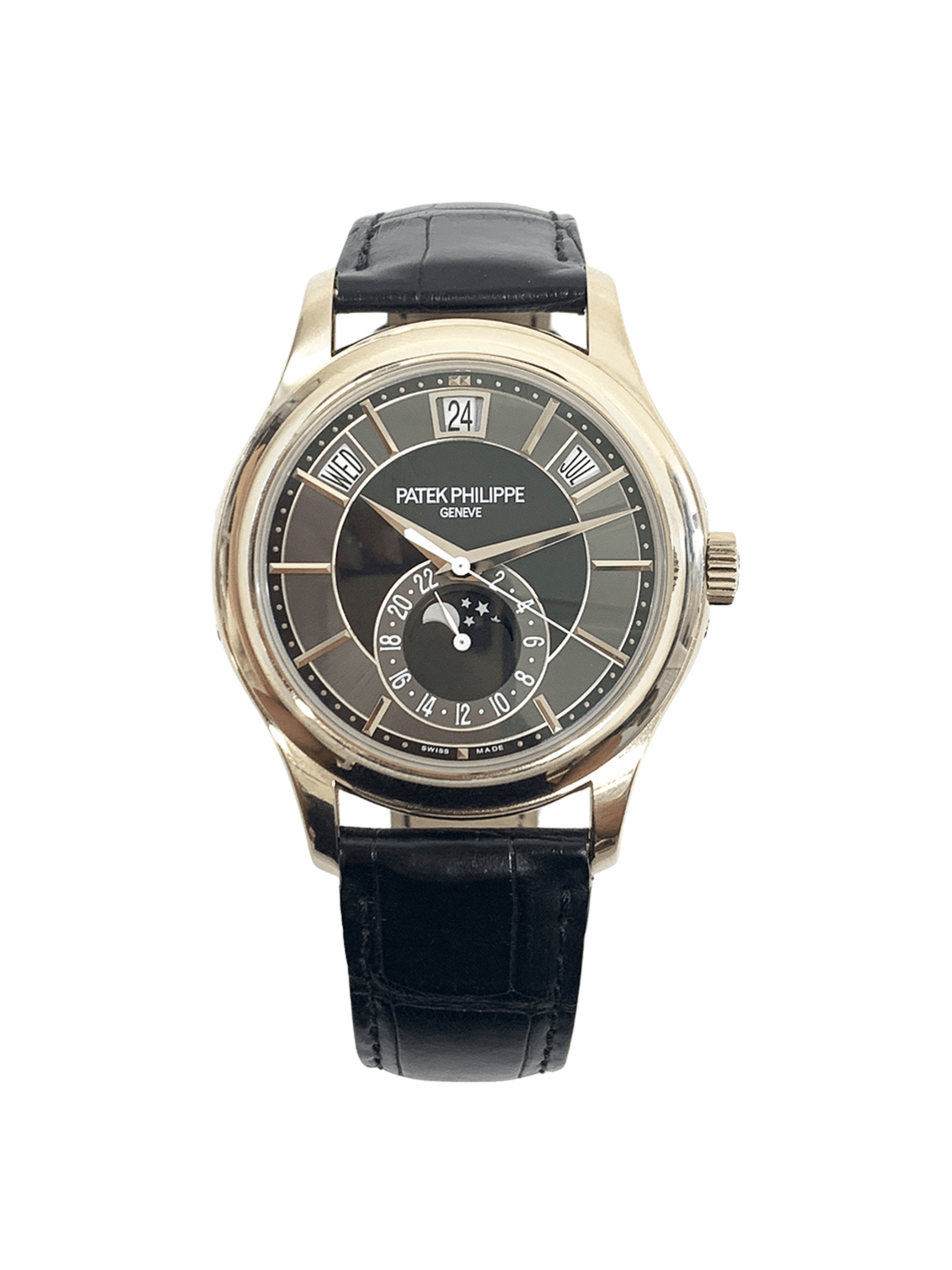 Patek Philippe Annual Calendar Black Dial 5205G-010