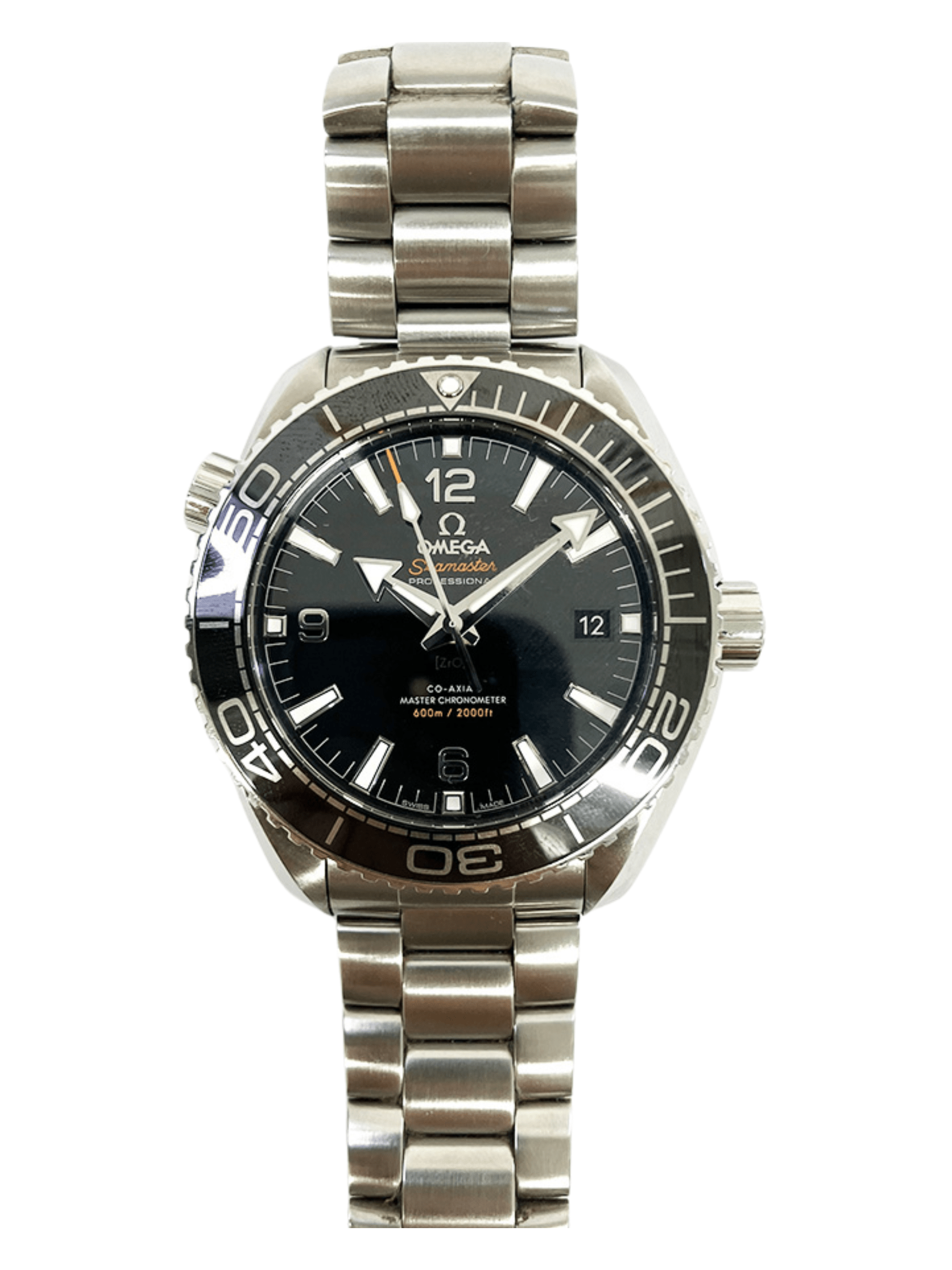 Omega Seamaster Planet Ocean Black Dial 215.30.44.21.01.001 Bracelet