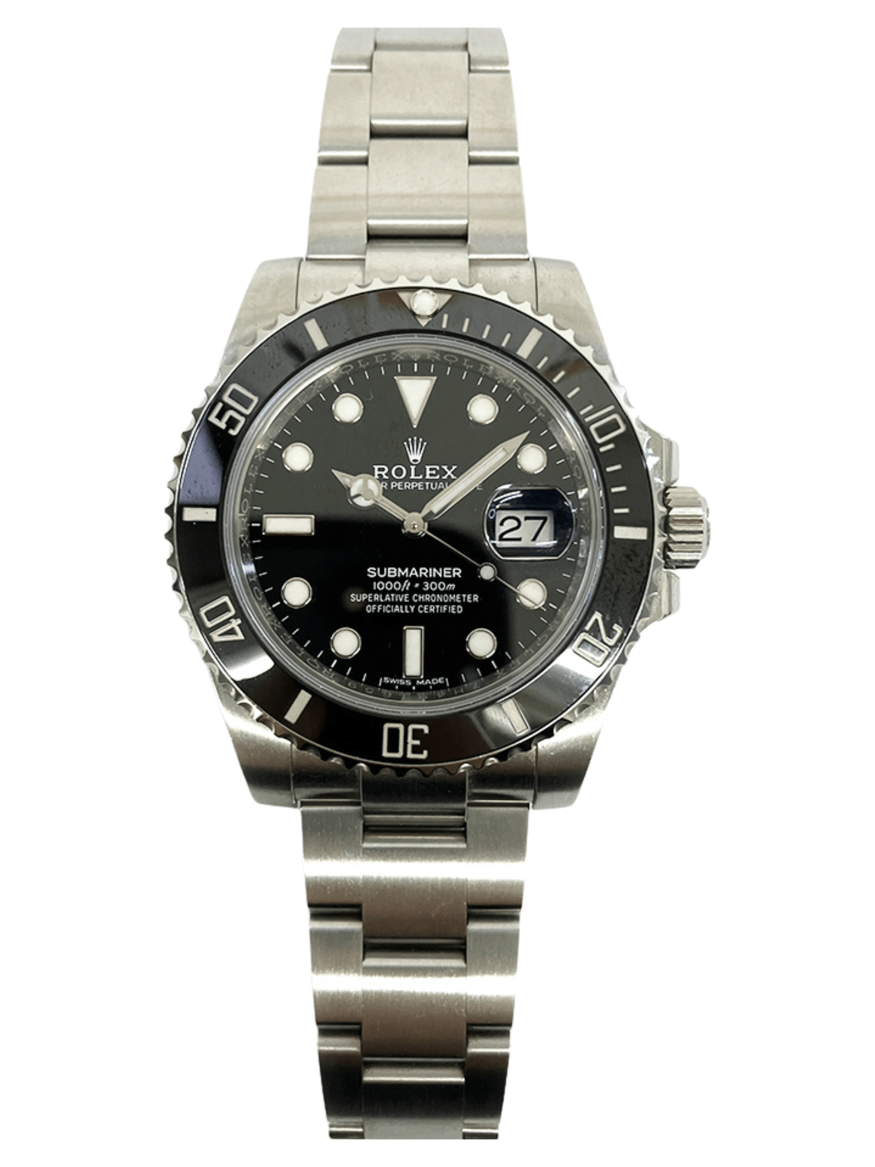 Rolex Submariner Date Stainless Steel Black Dial 116610LN Bracelet