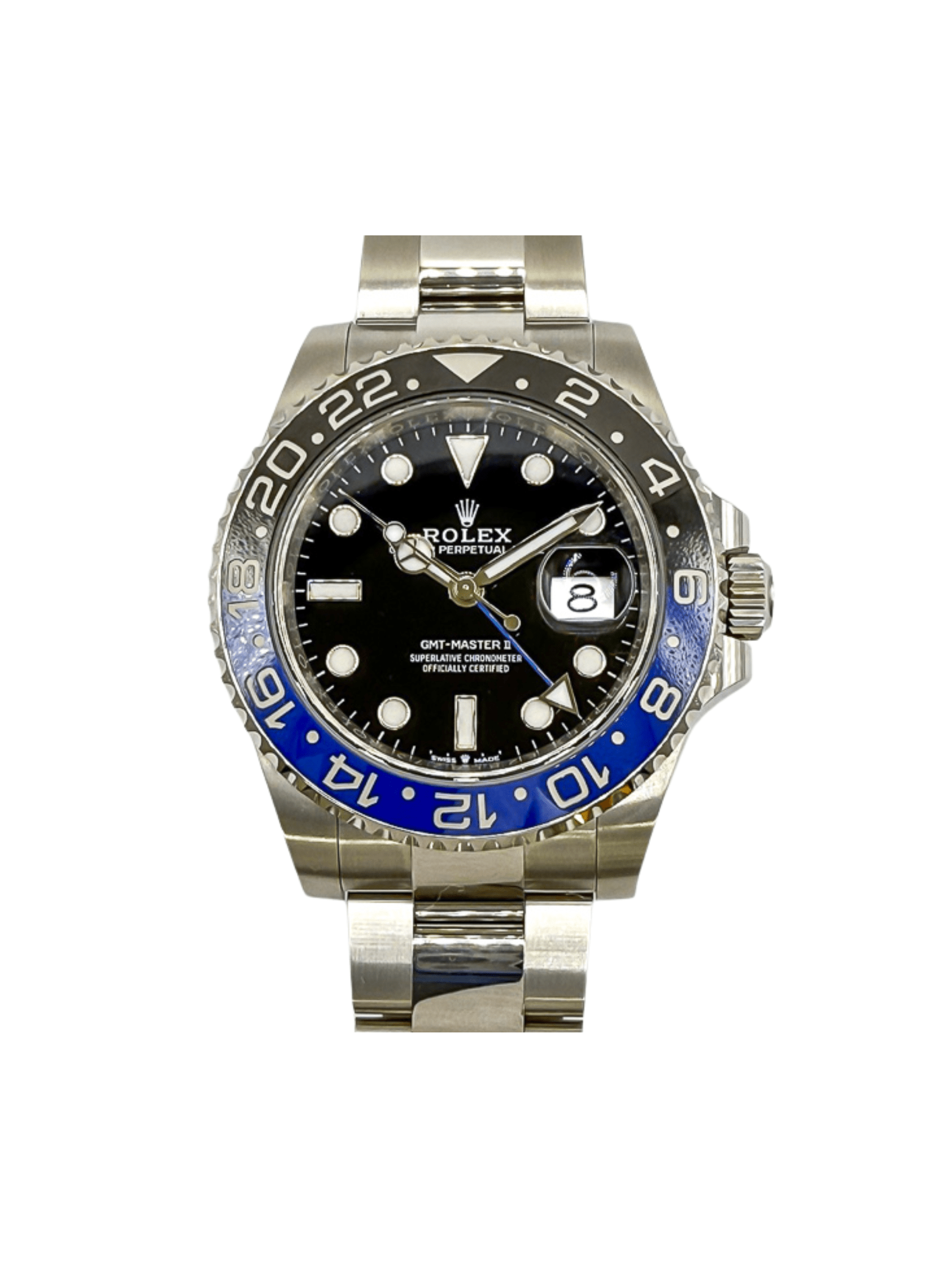 Rolex GMT-Master II Stainless Steel Blue Dial 126710BLNR