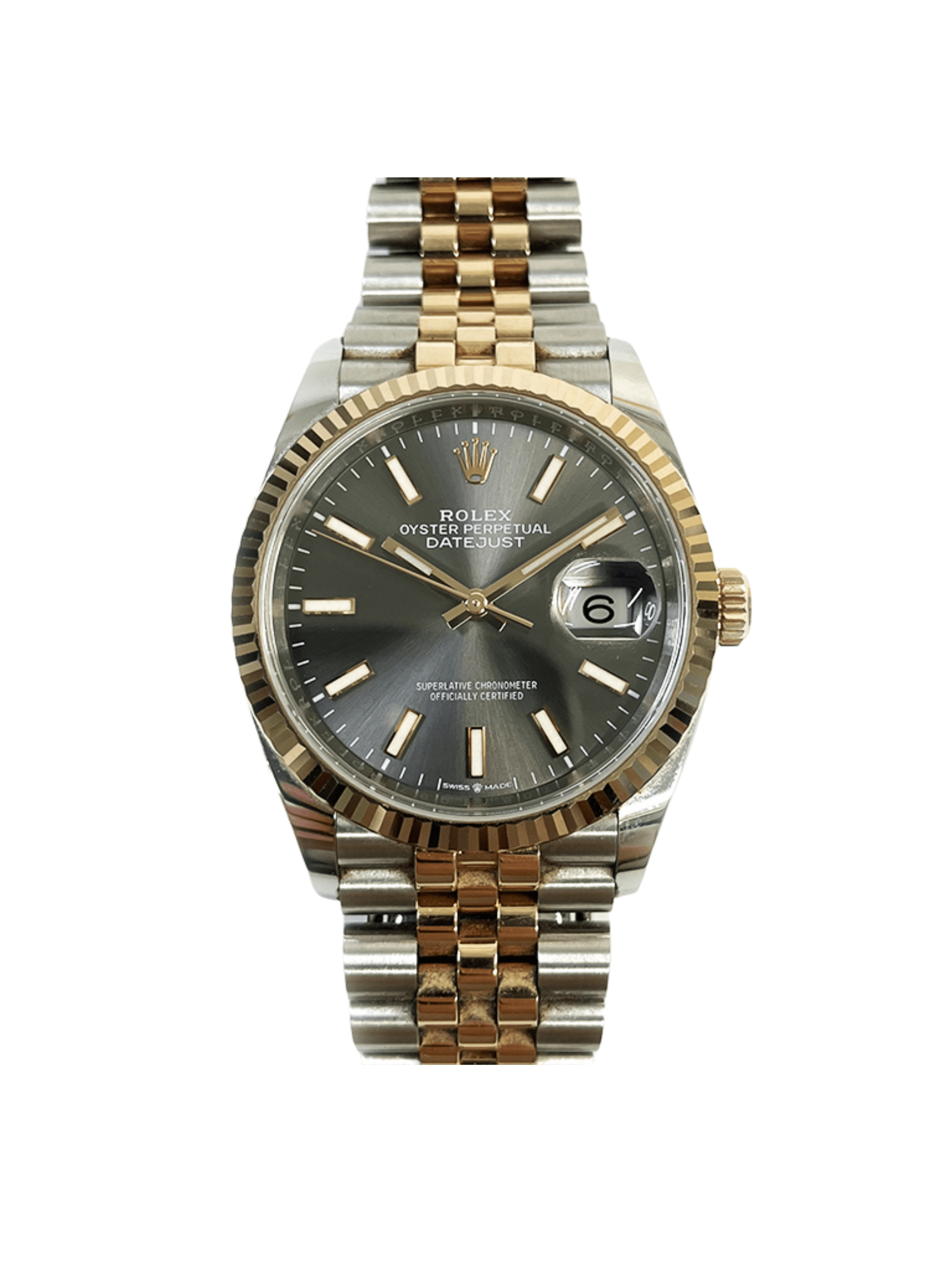 Rolex Datejust 36 Steel and Rose Gold Black Dial 126231