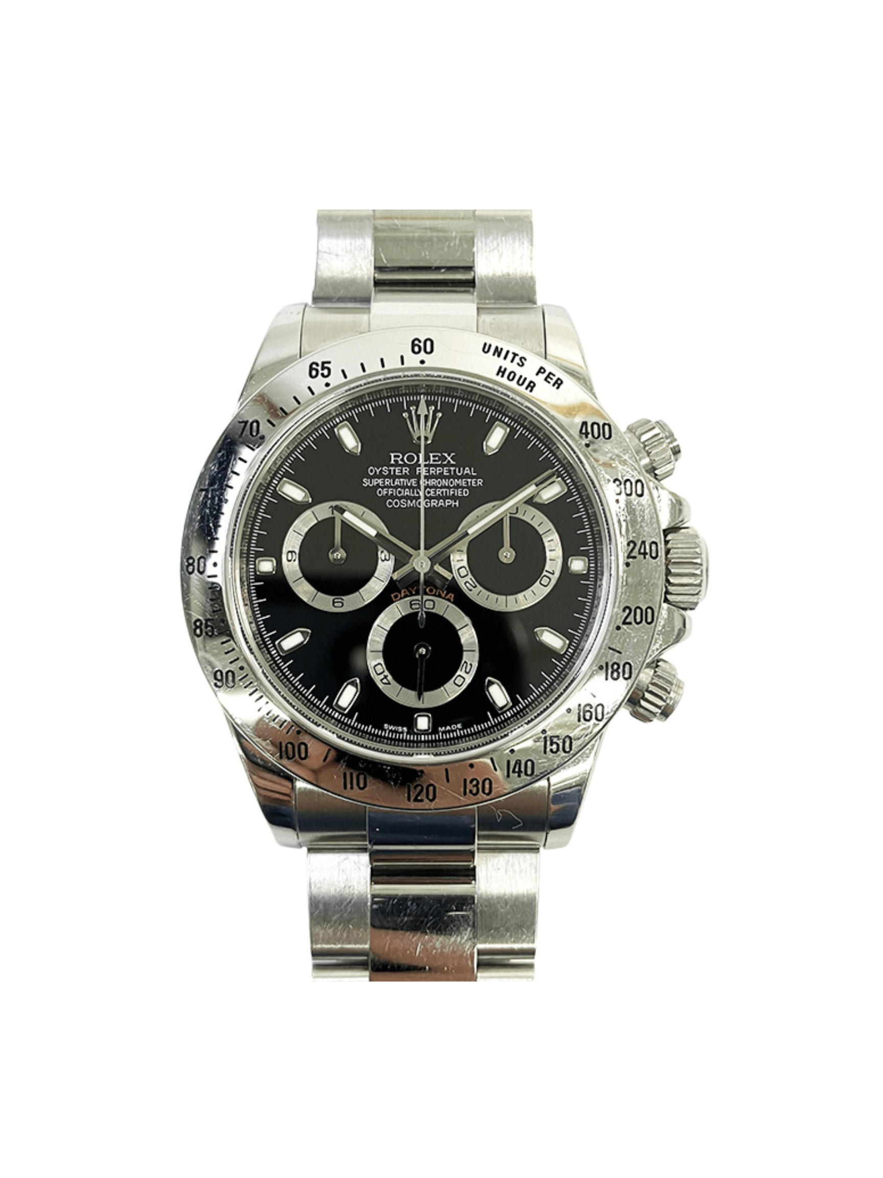 Rolex Daytona Stainless Steel Black Dial 116520