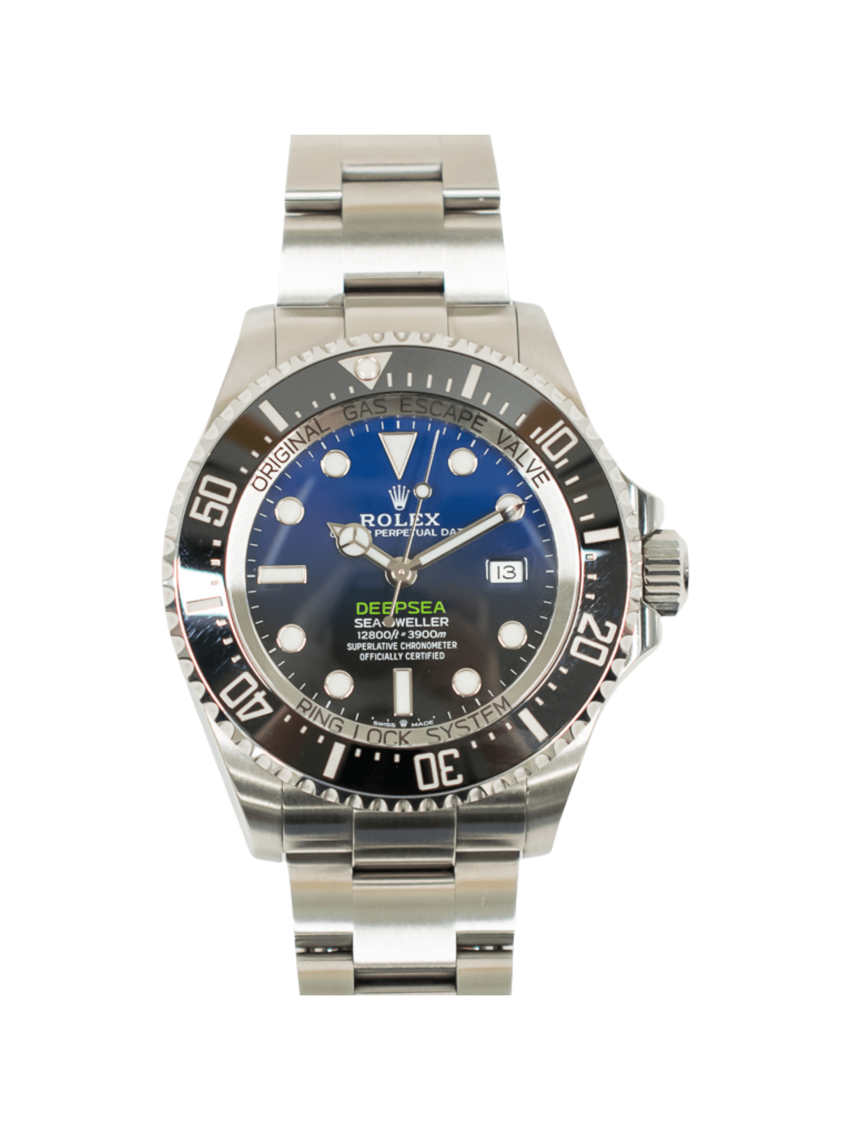 Rolex Sea-Dweller Deepsea 44mm Steel D-Blue Dial 126660 Bracelet