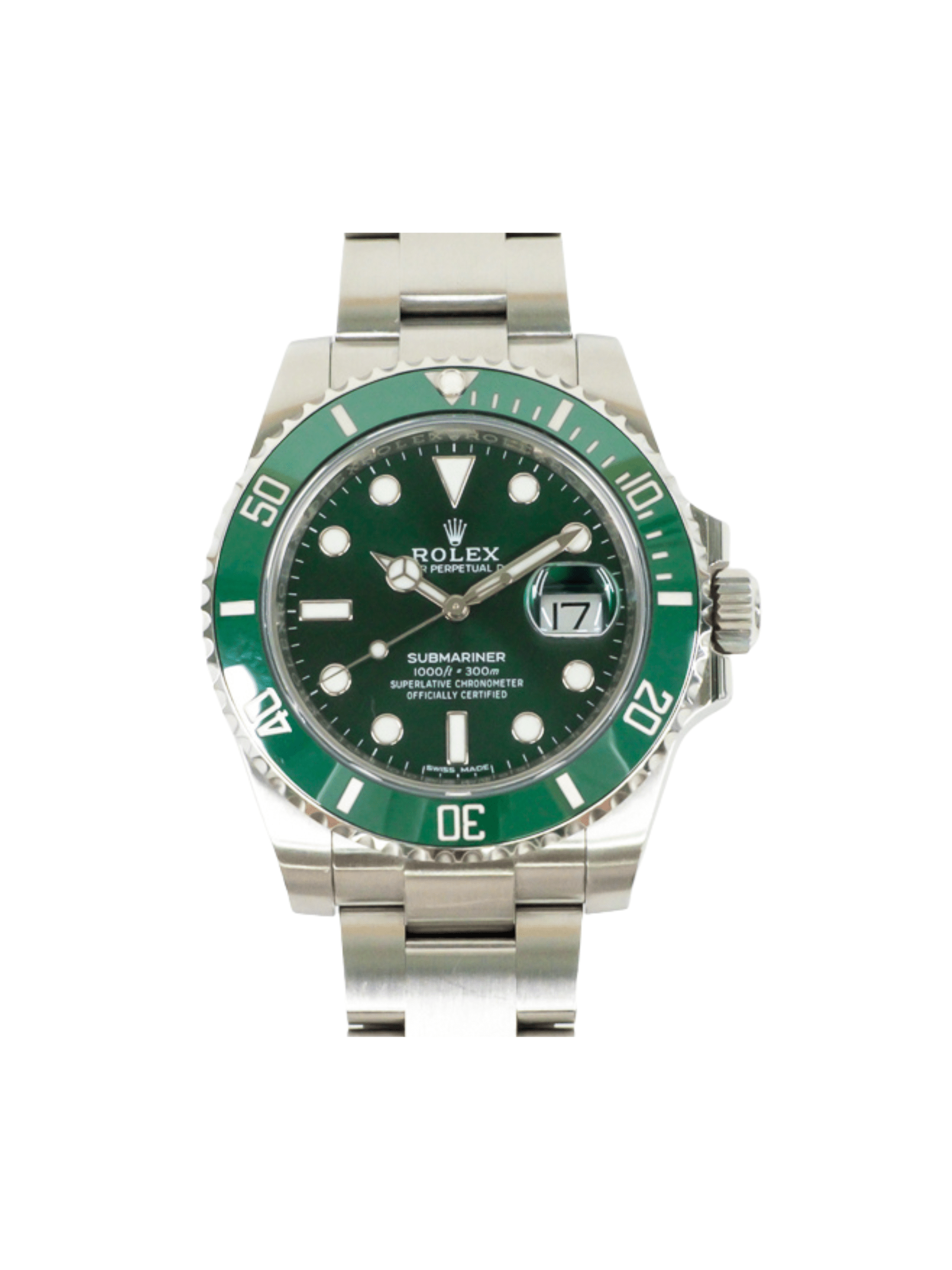 Rolex Submariner Date Stainless Steel "Hulk" Dial 116610LV