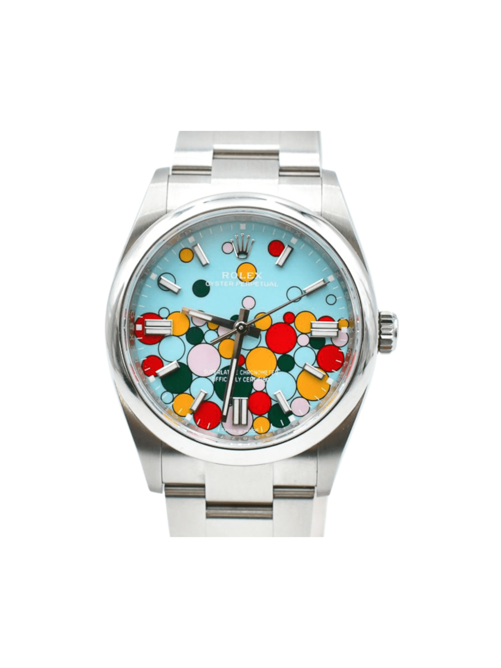 Rolex Oyster Perpetual 36 Stainless Steel "Celebration" Stick Dial 126000