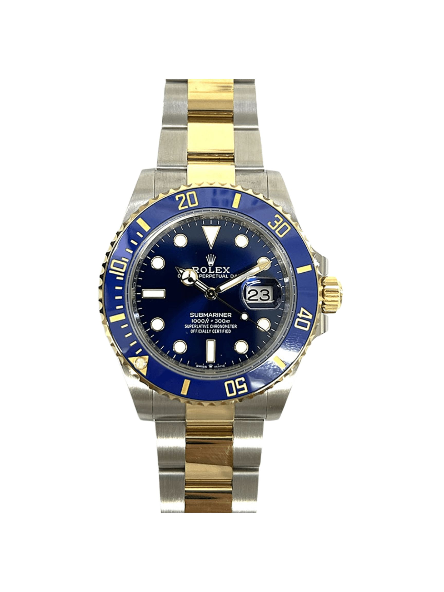 Rolex Submariner Date Two Tone Blue Dial 126613LB