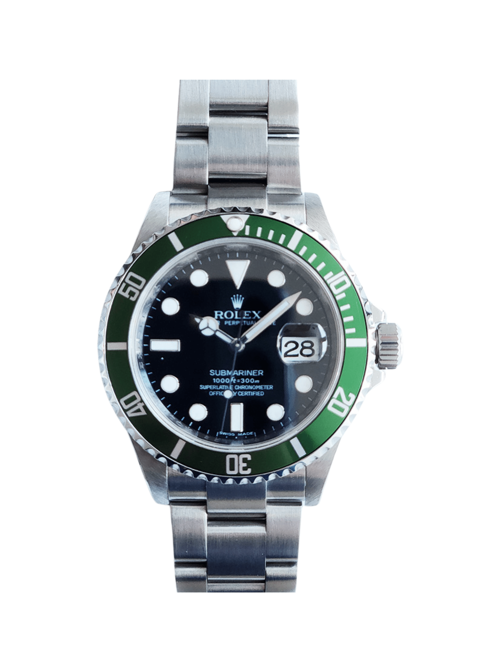 Rolex Submariner "Kermit" Black Dial 16610LV