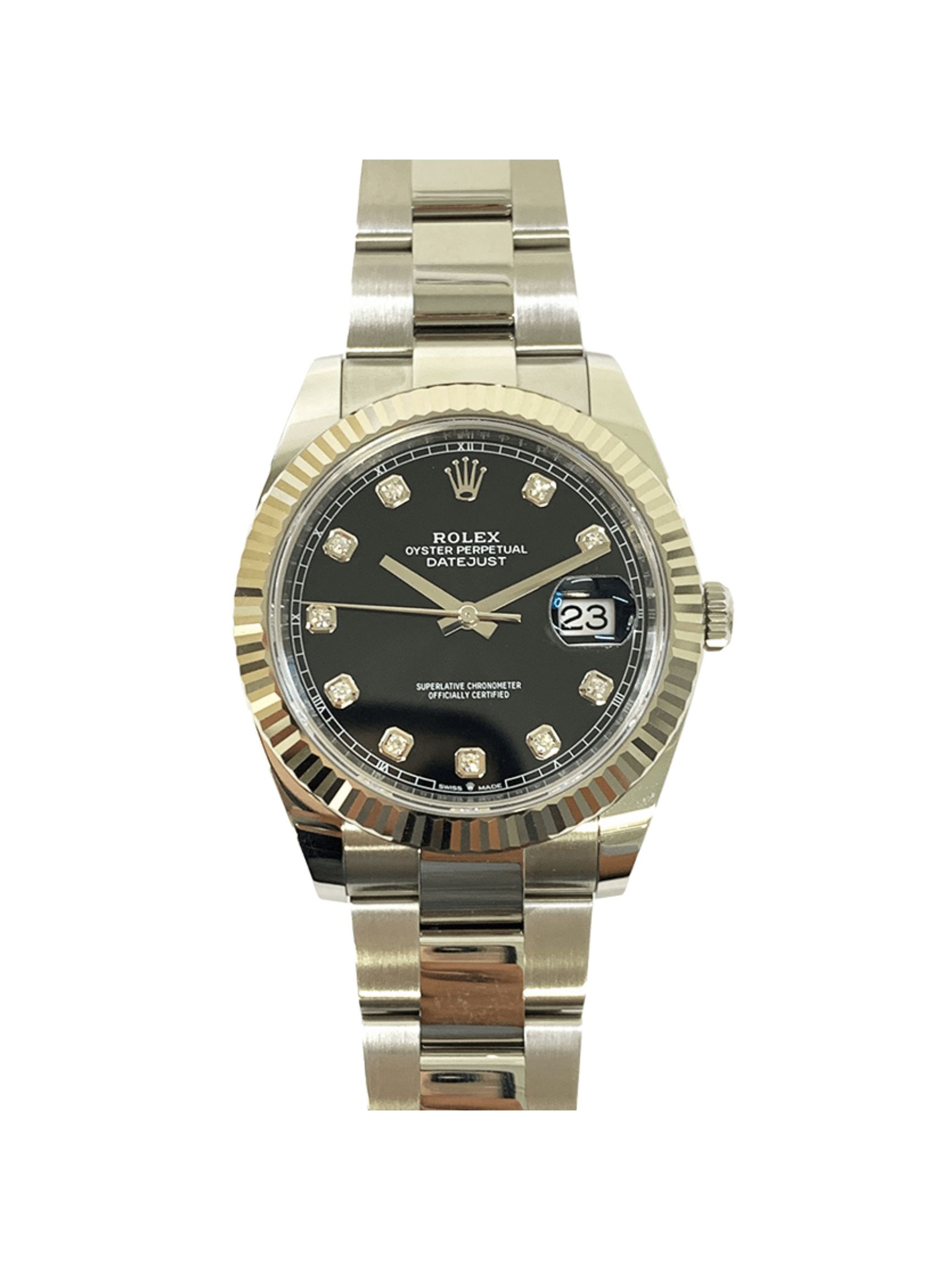 Rolex Datejust 41 Black Diamond Dial 126334