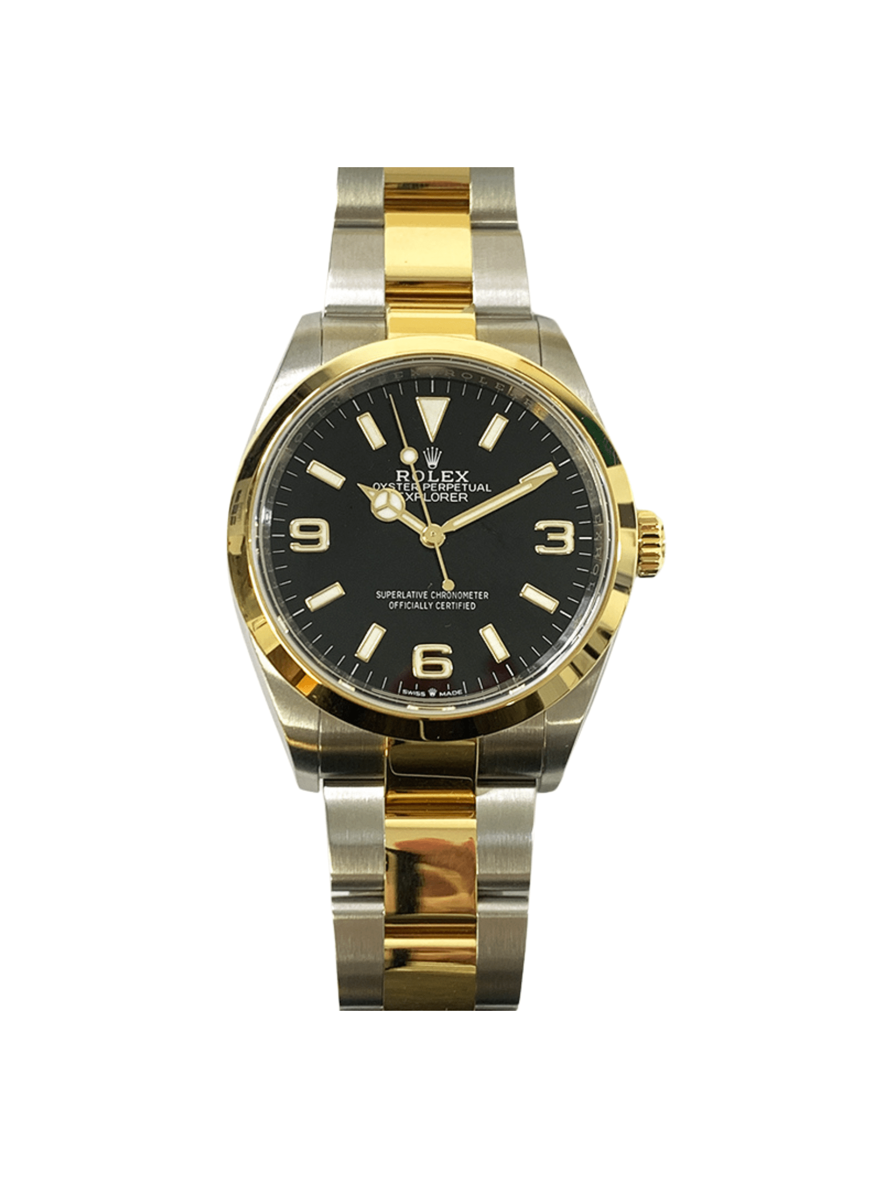 Rolex Explorer Two-Tone 124273