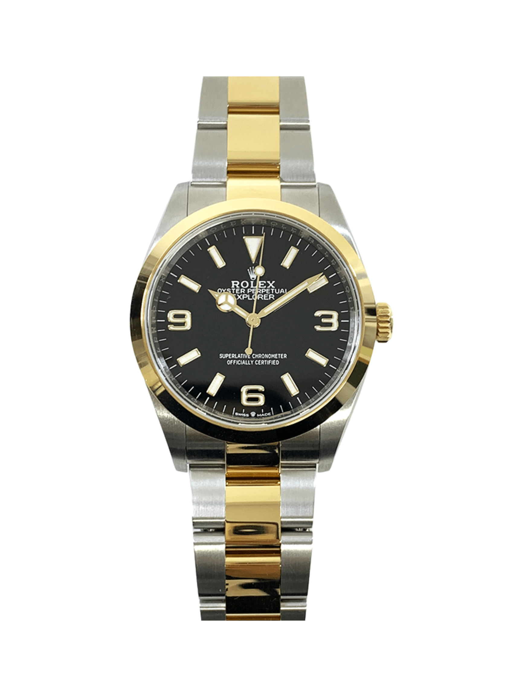 Rolex Explorer Two-Tone 124273