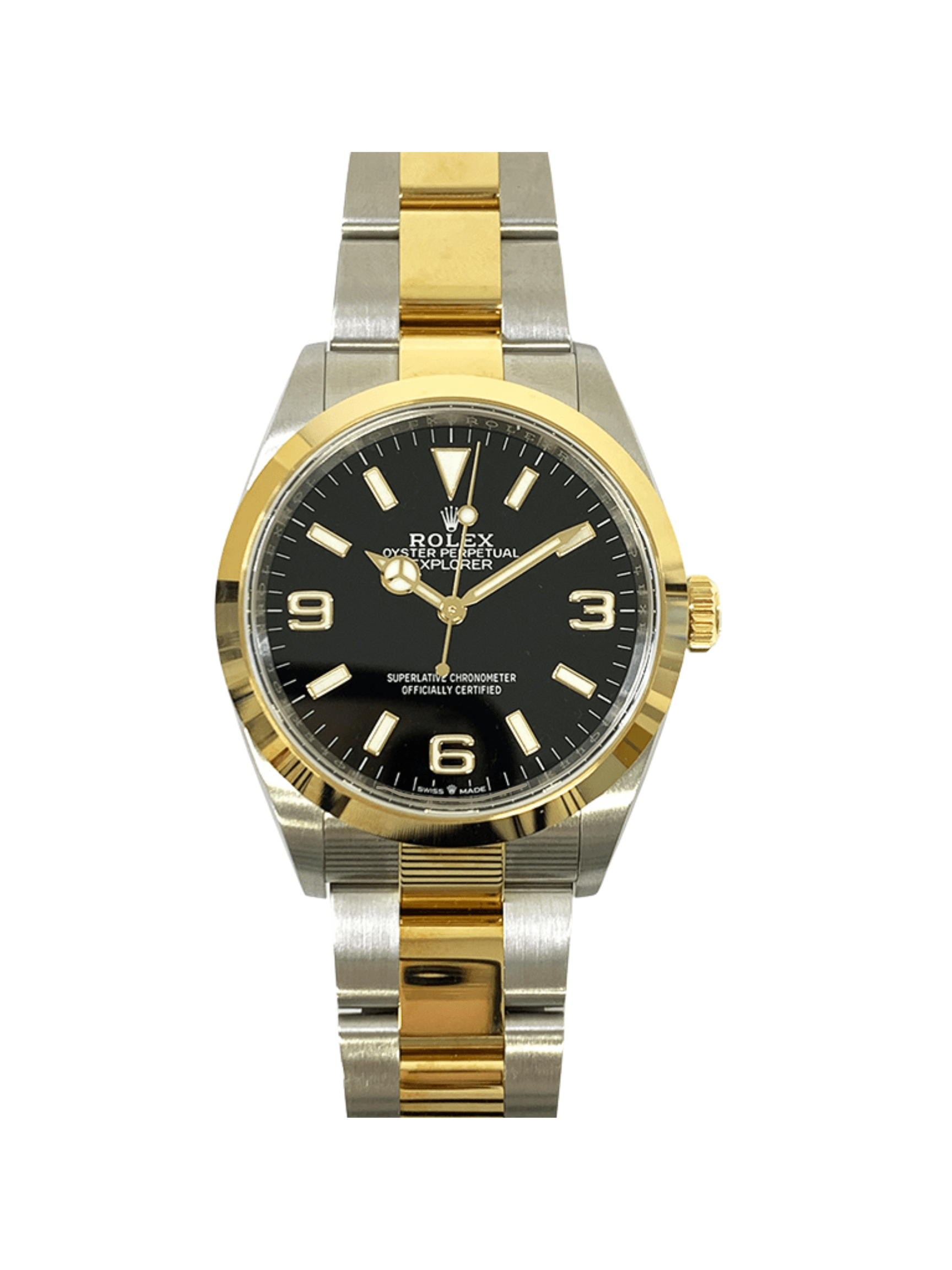 Rolex Explorer Two-Tone 124273