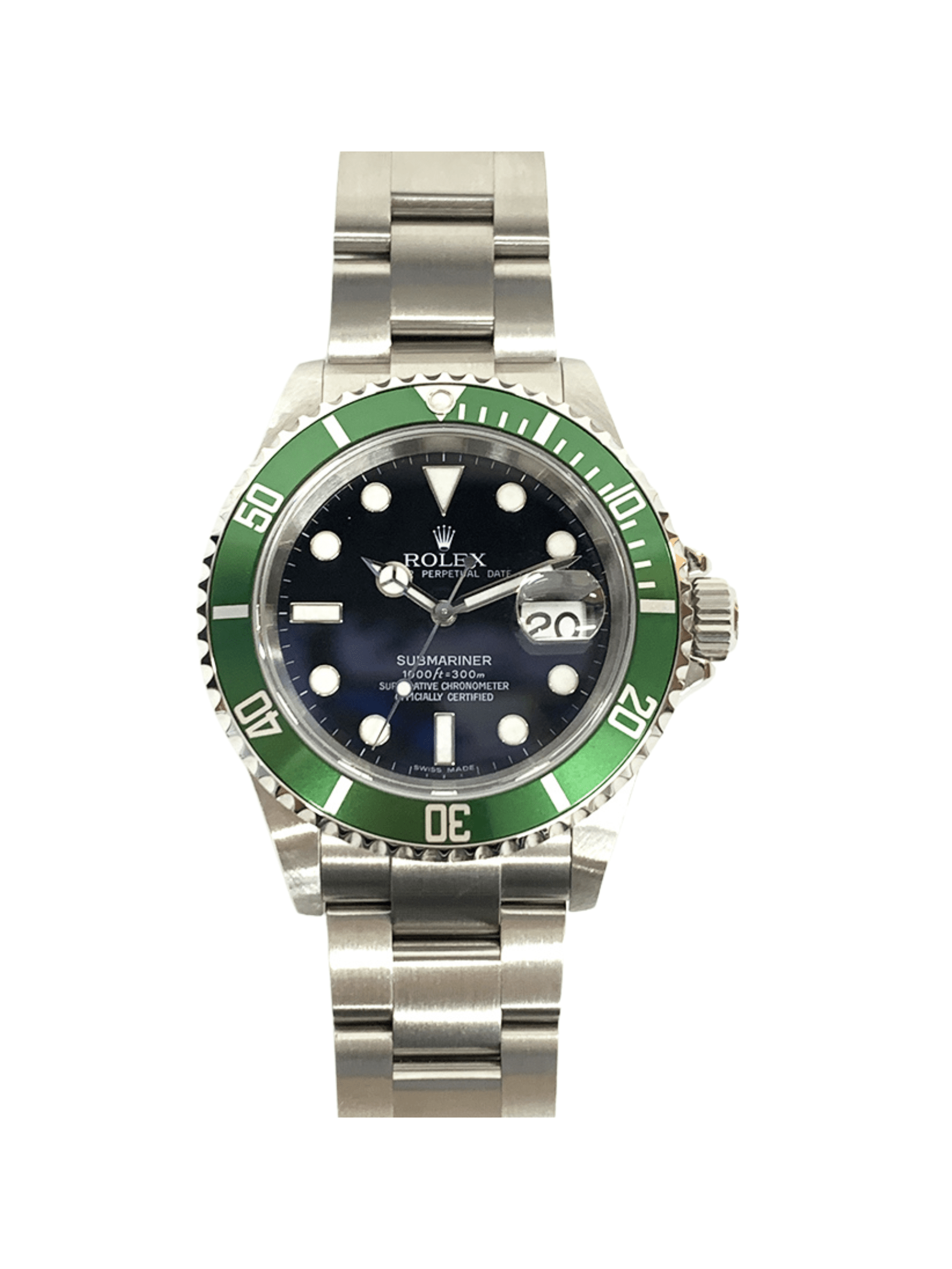Rolex Submariner "Kermit" Black Dial 16610LV