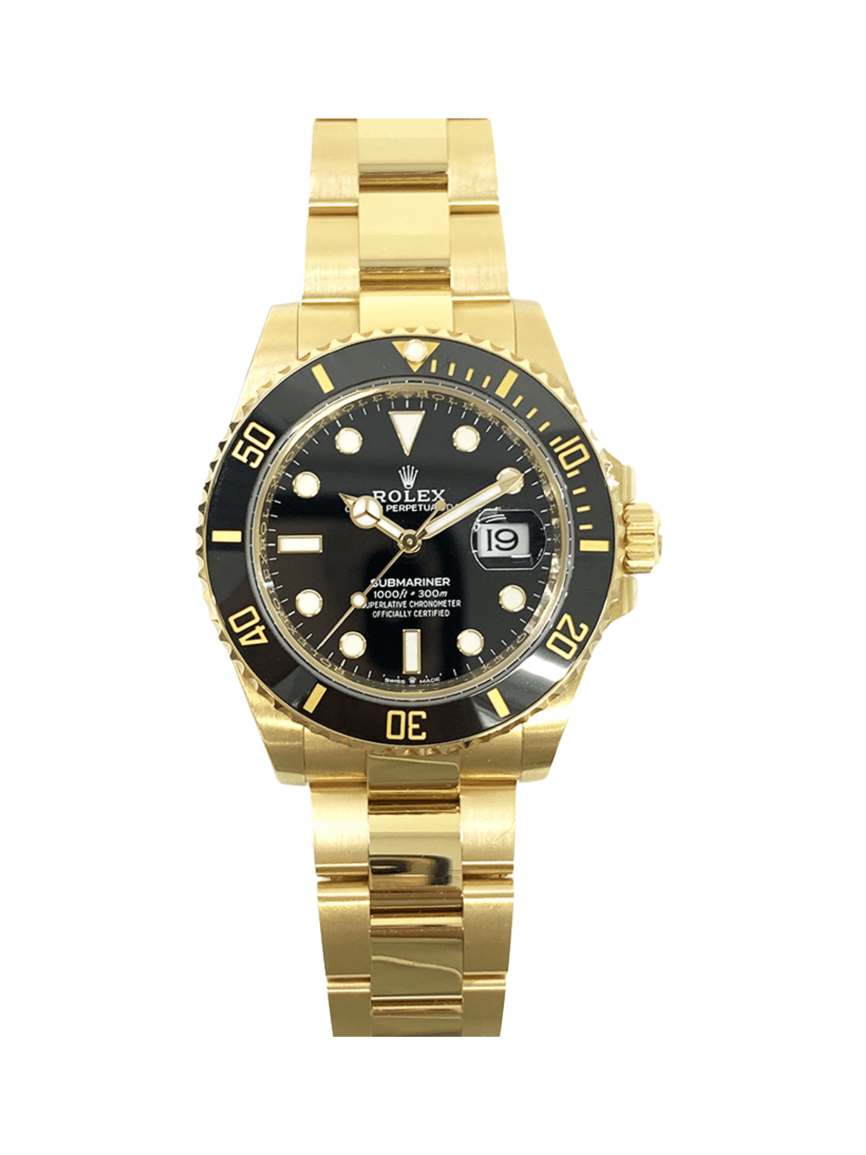 Rolex Submariner Date Yellow Gold Black Dial 126618LN