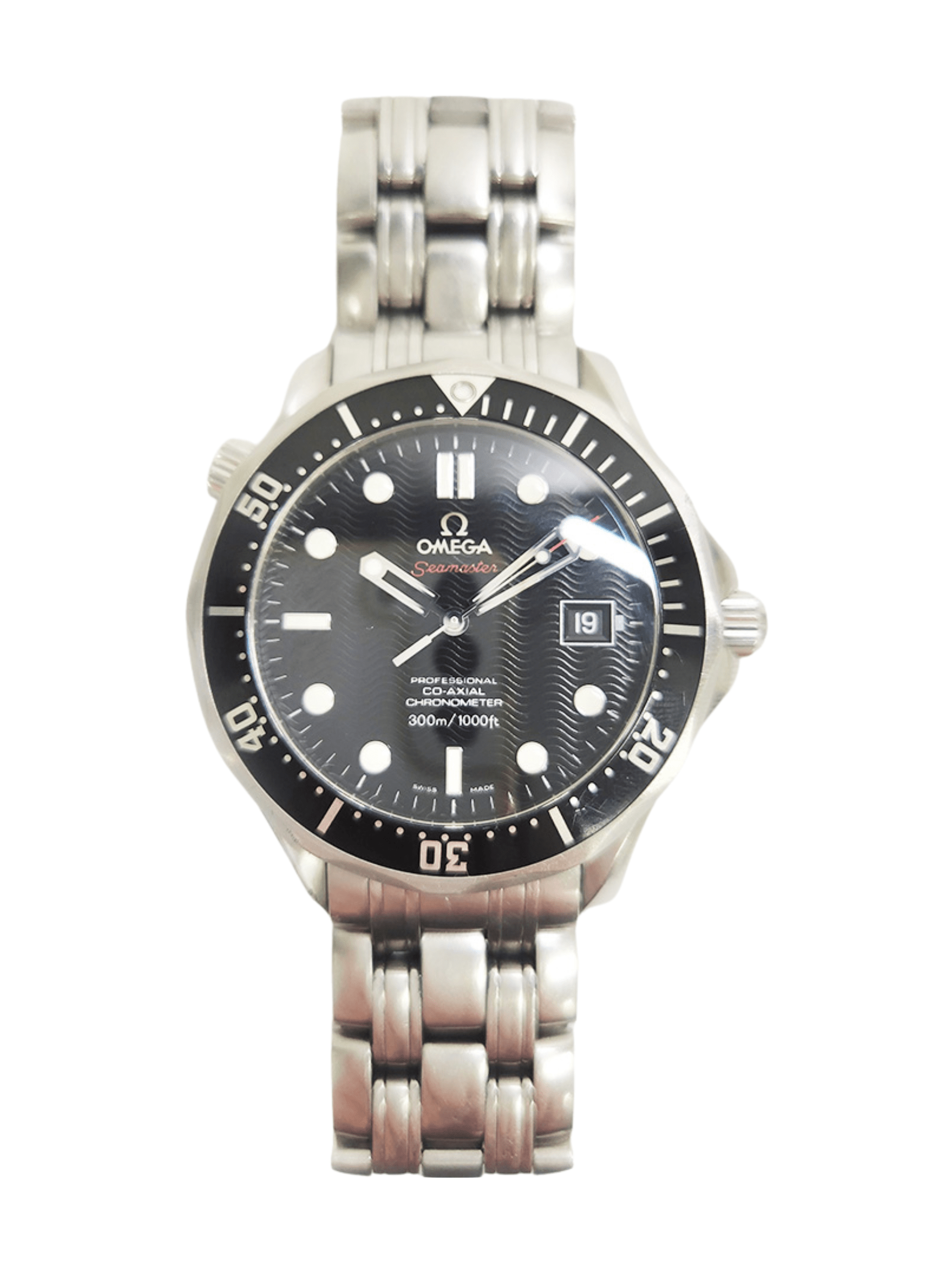 Omega Seamaster Stainless Steel Black Dial 212.30.41.20.01.002 Bracelet