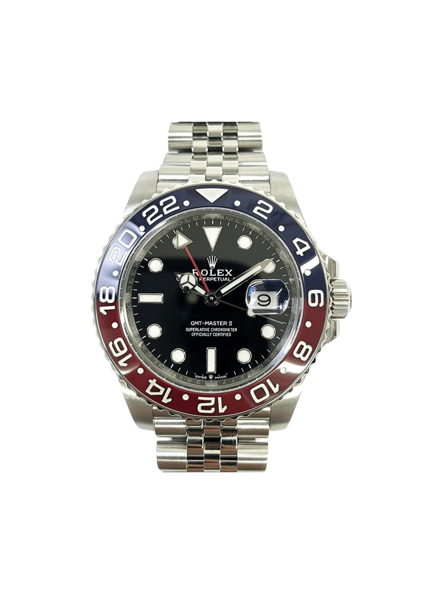 Rolex GMT-Master II Stainless Steel "Pepsi" Dial 126710BLRO