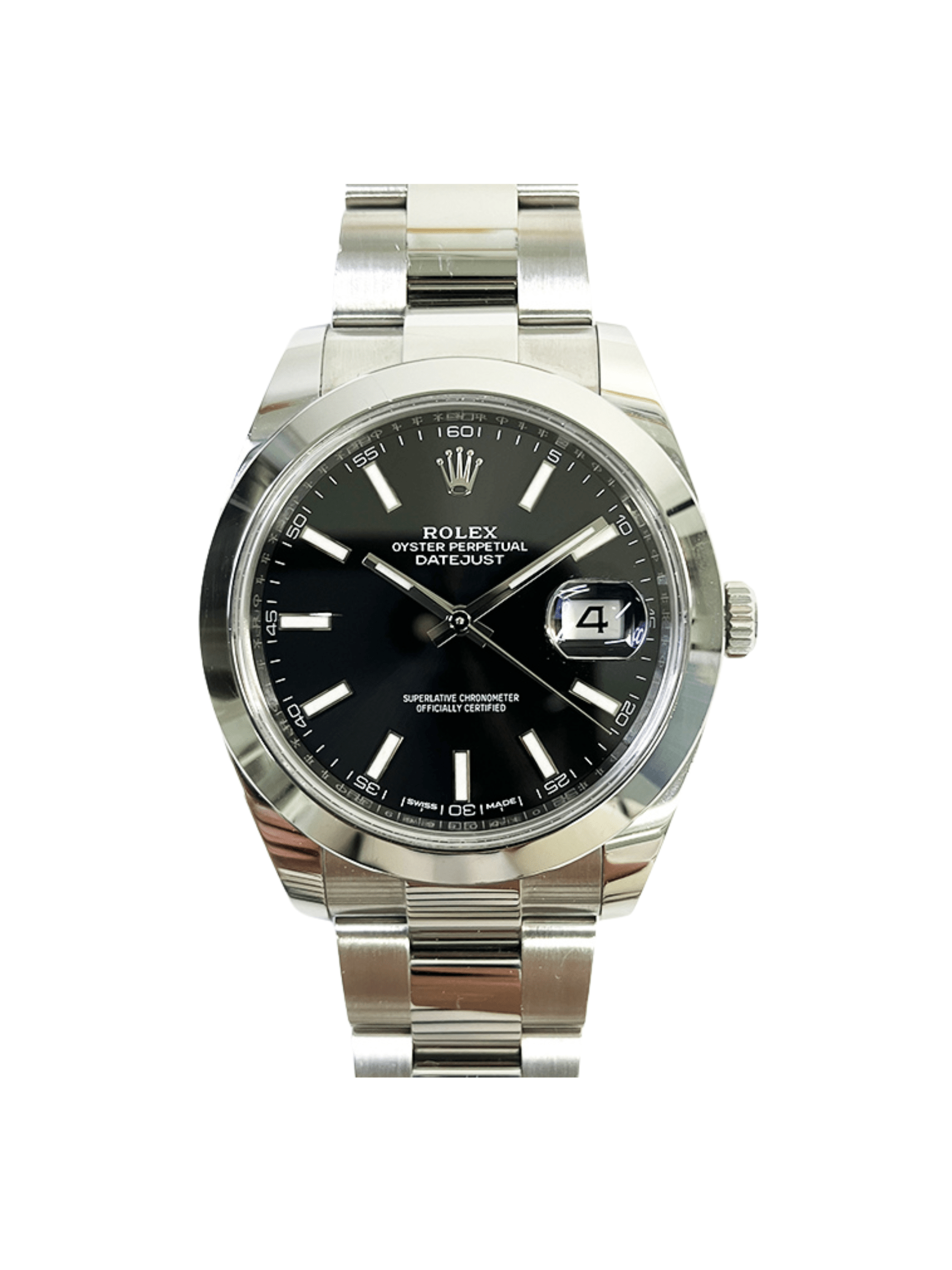 Rolex Datejust 41 Stainless Steel Black Dial 126300