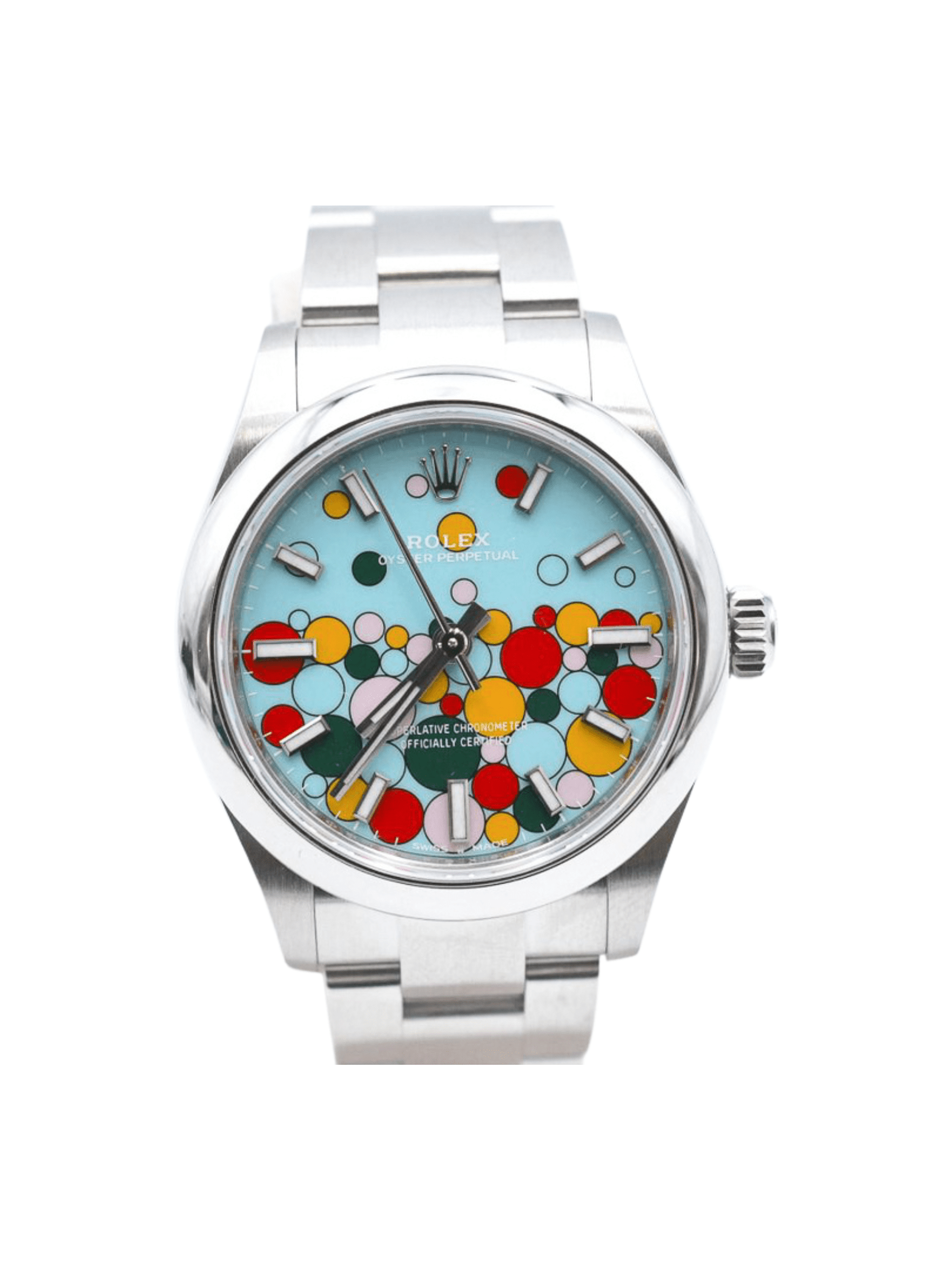 Rolex Oyster Perpetual 31 Steel Celebration Dial 277200 Bracelet