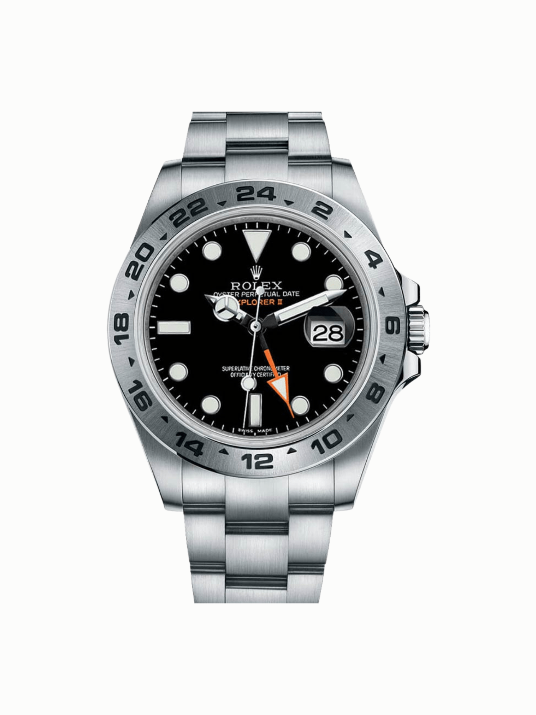 Rolex Explorer II Stainless Steel Black Dial 216570