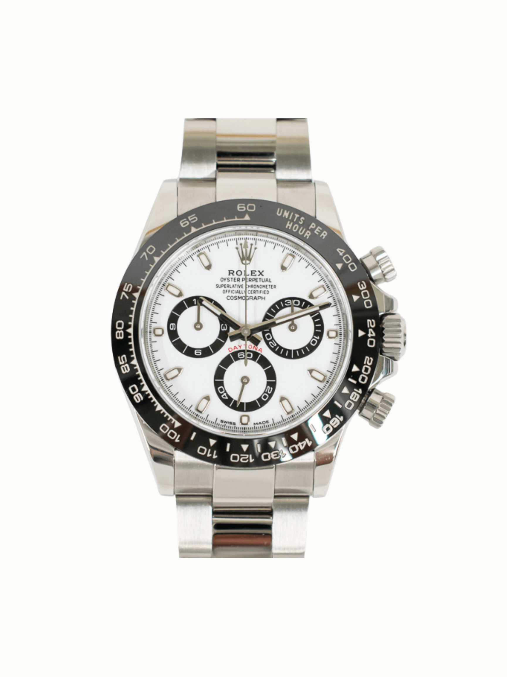Rolex Daytona Stainless Steel White Dial 116500LN